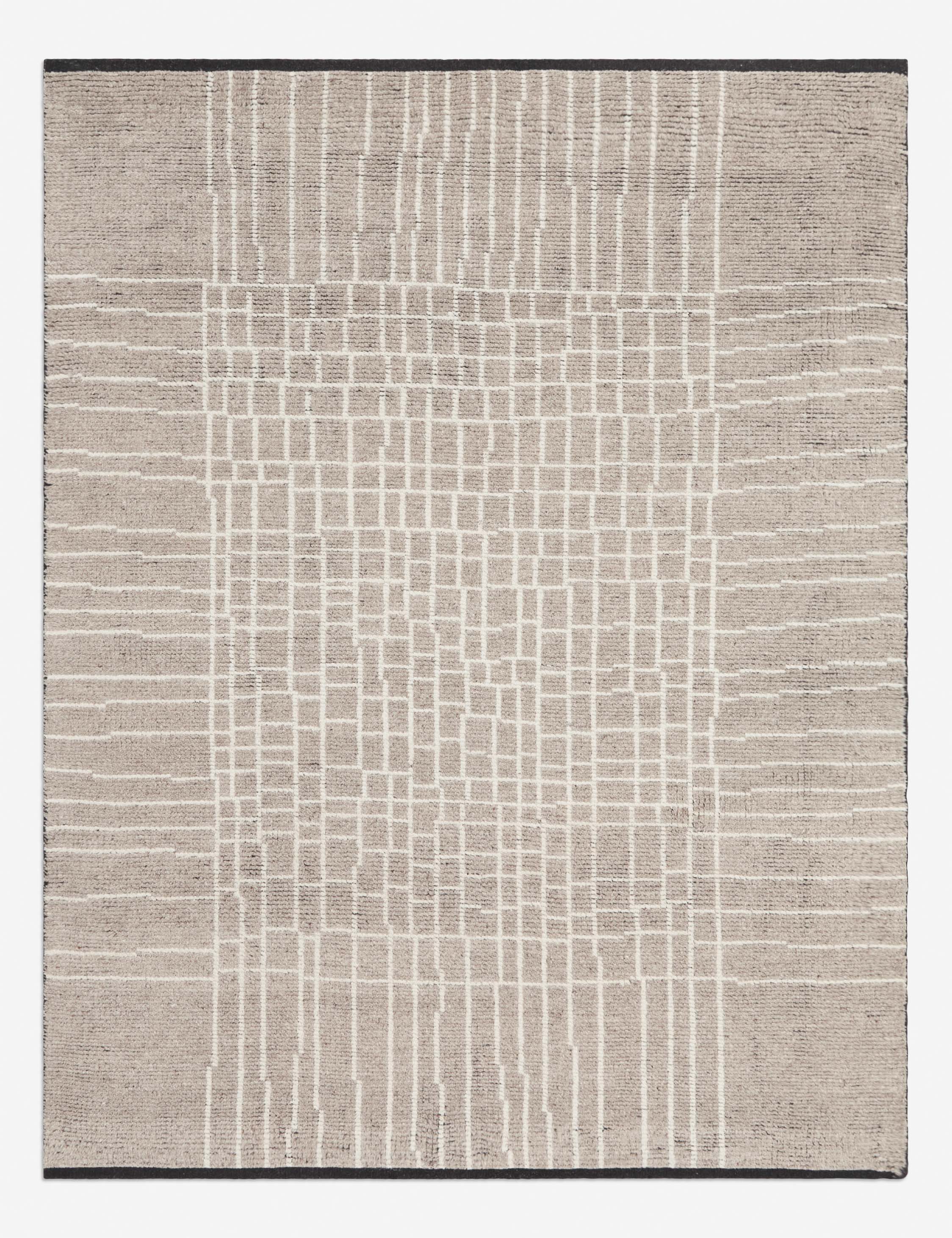 Diora Moroccan-Style Hand-Knotted Wool Rug - Image 2
