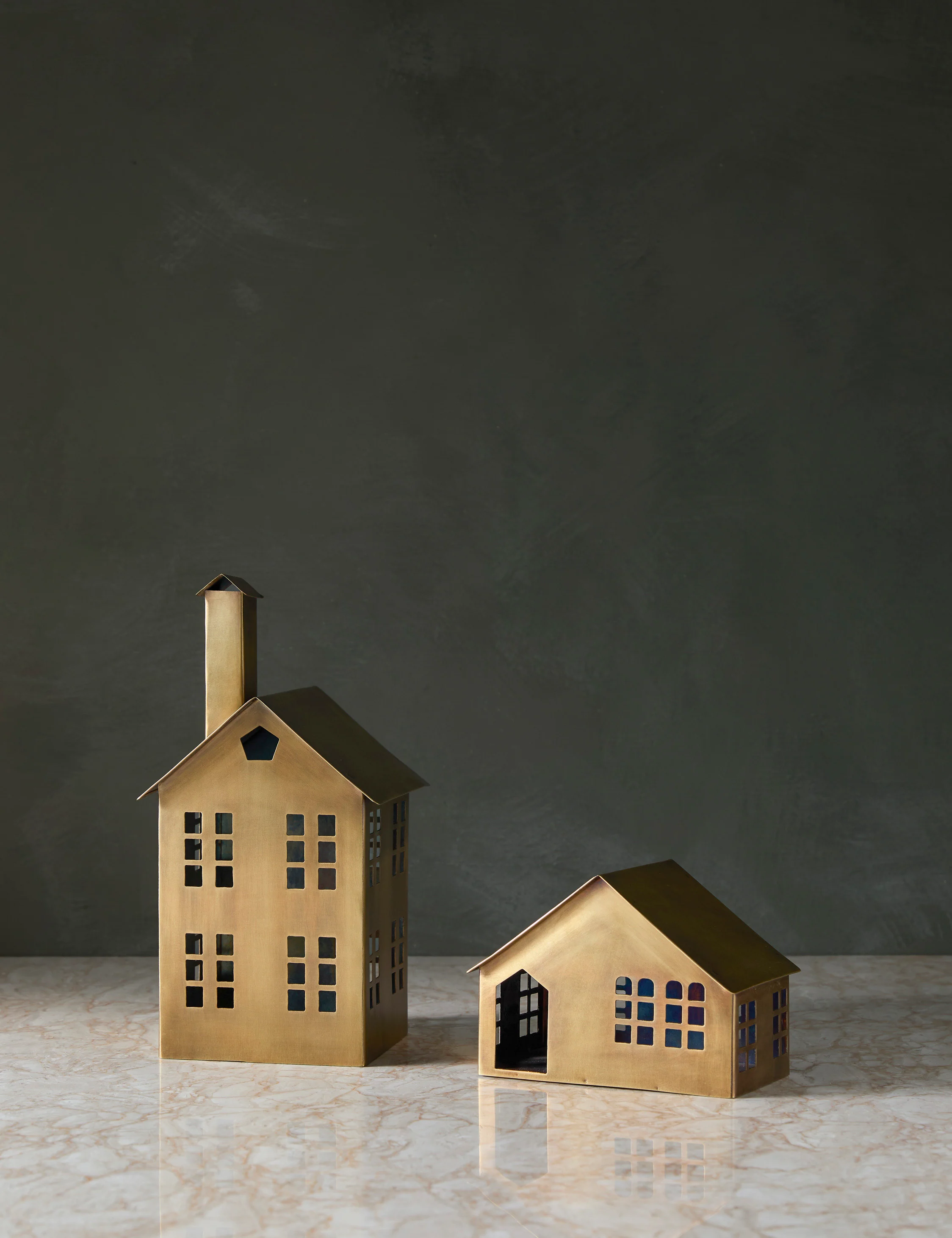 Elodie Mantel Houses (Set of 2) - Image 2