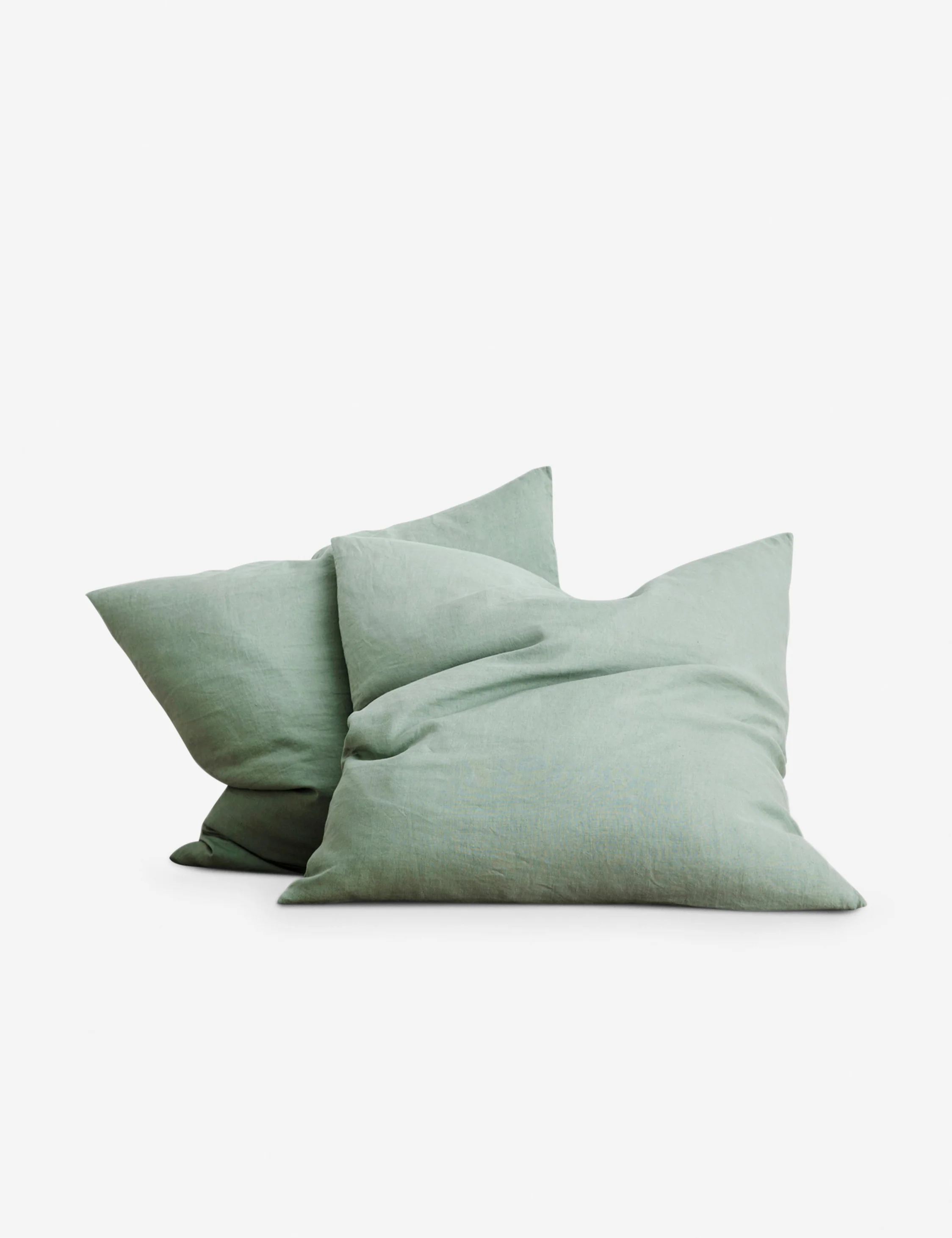 European Flax Linen Euro Pillowcases (Set of 2) by Cultiver - Image 17