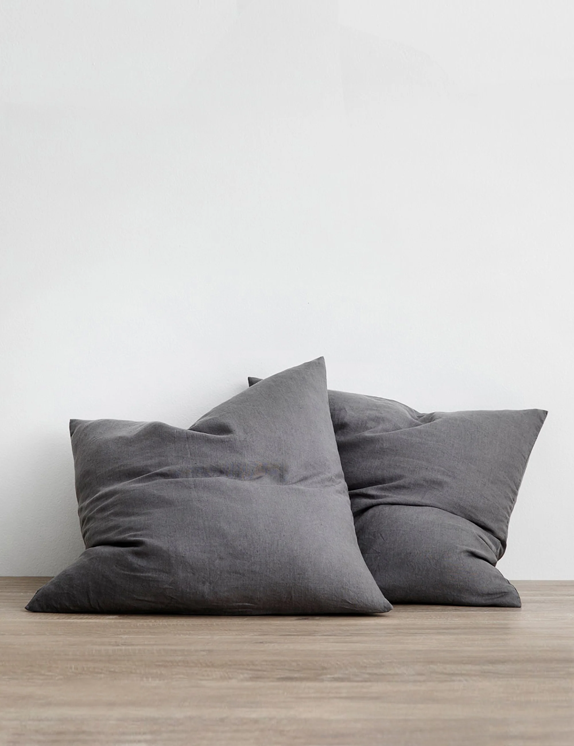European Flax Linen Euro Pillowcases (Set of 2) by Cultiver - Image 3