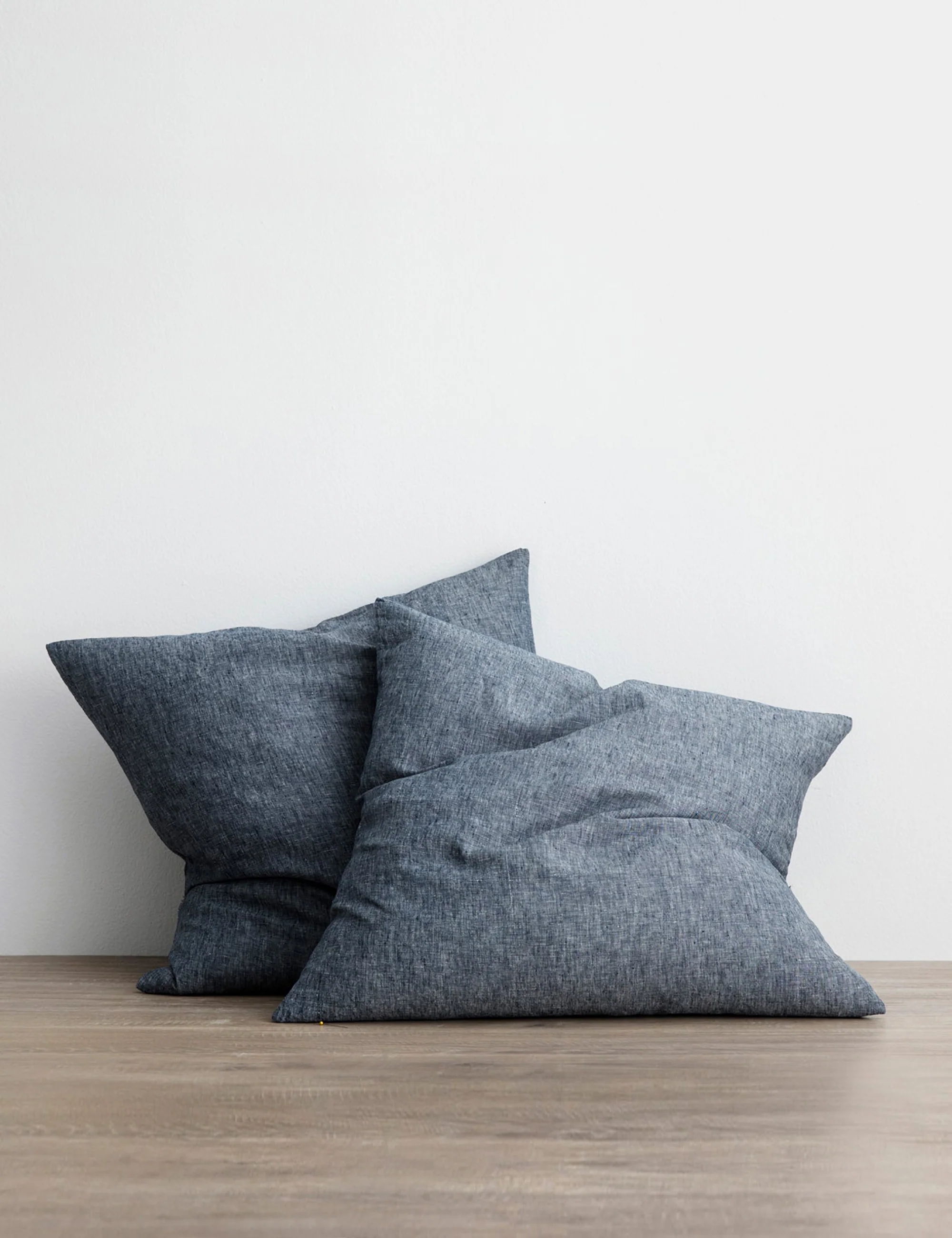 European Flax Linen Euro Pillowcases (Set of 2) by Cultiver - Image 4