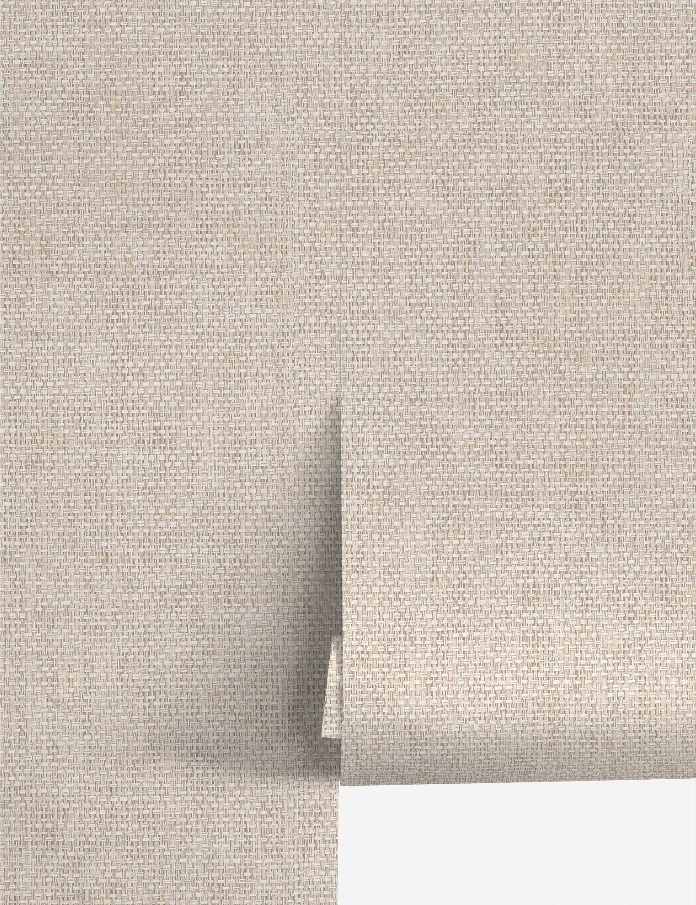 Faux Grasscloth Primitivo Textured Peel + Stick Wallpaper by Jeremiah Brent - Image 2