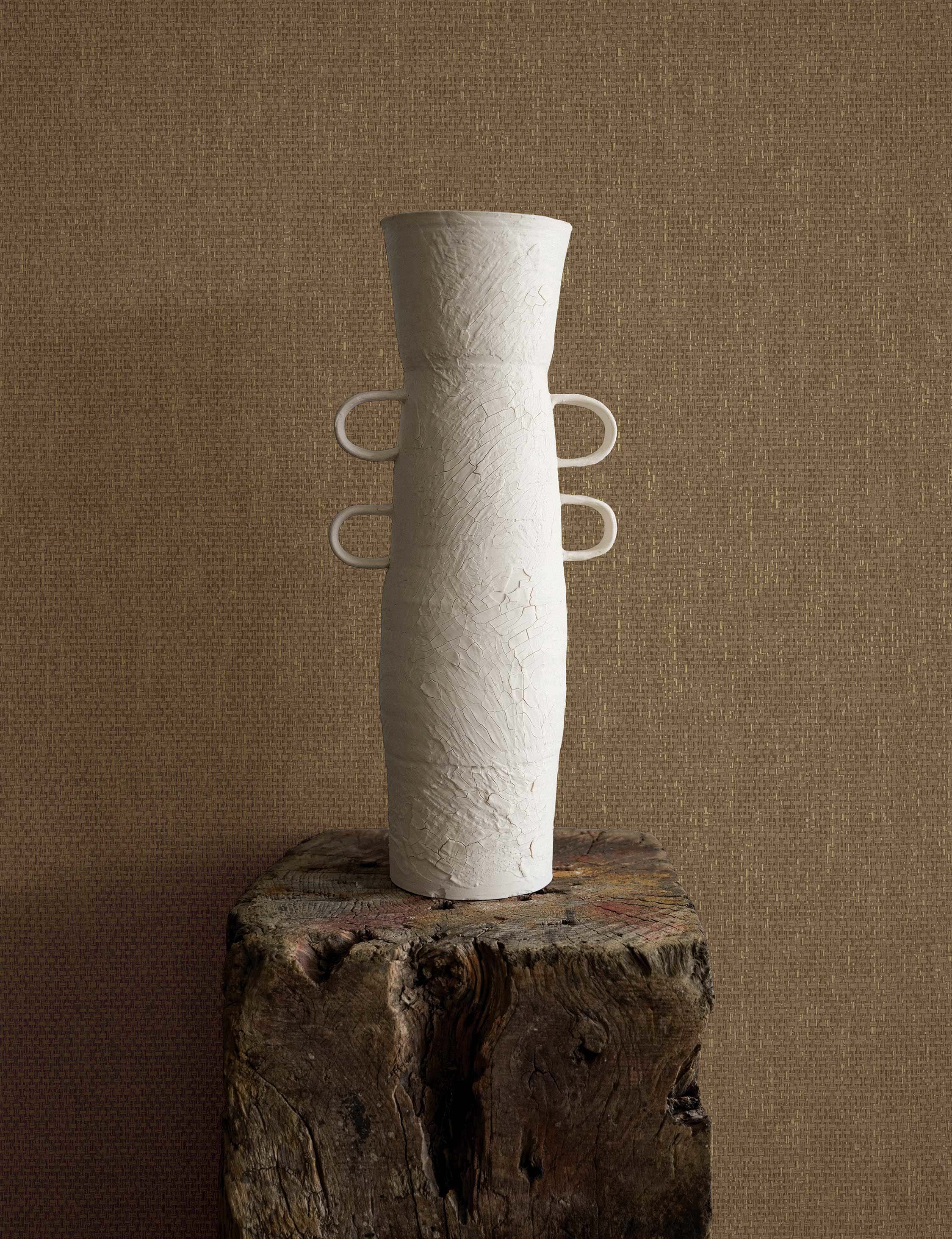 Faux Grasscloth Primitivo Textured Peel + Stick Wallpaper by Jeremiah Brent - Image 6