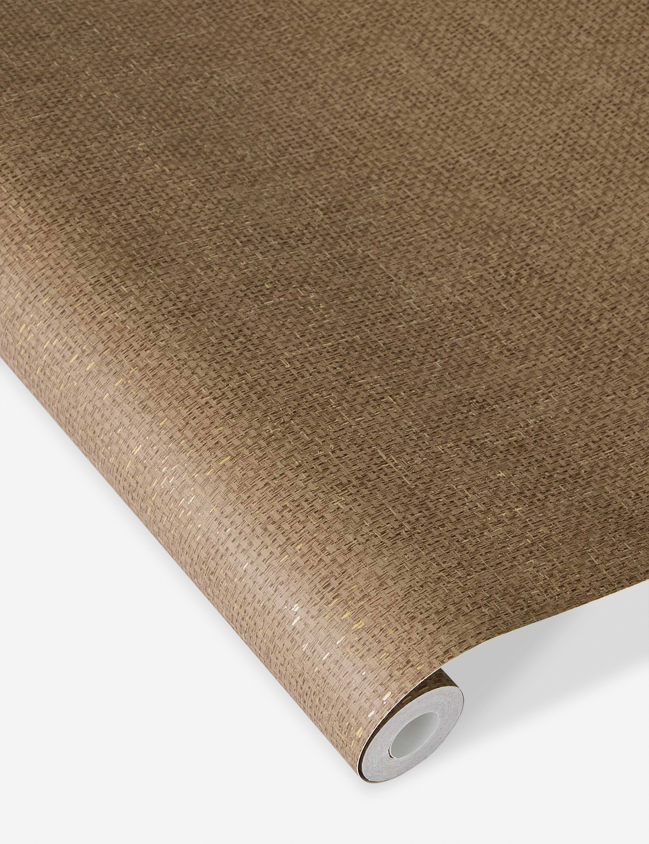 Faux Grasscloth Primitivo Textured Peel + Stick Wallpaper by Jeremiah Brent - Image 9