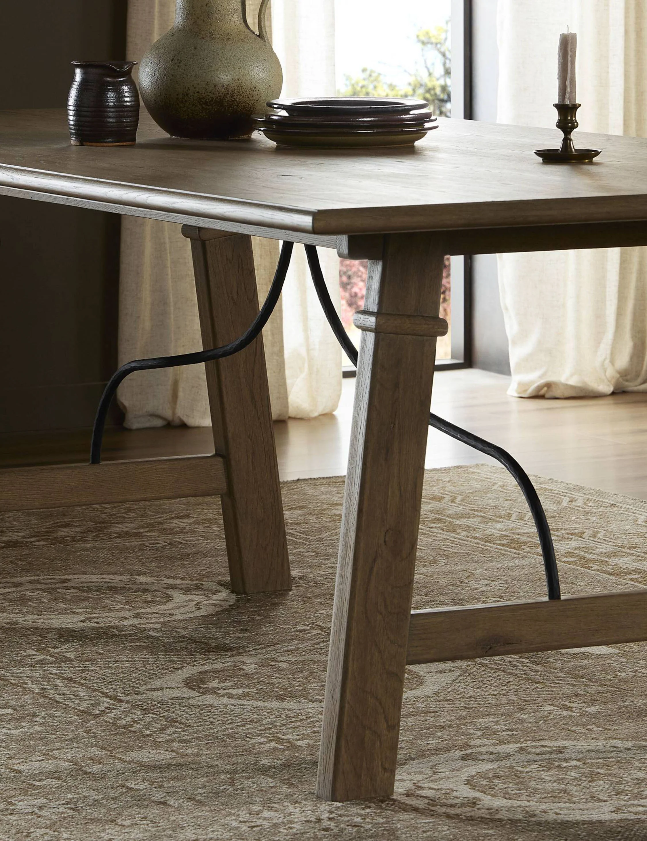 Fritz Dining Table by Amber Lewis x Four Hands - Image 6
