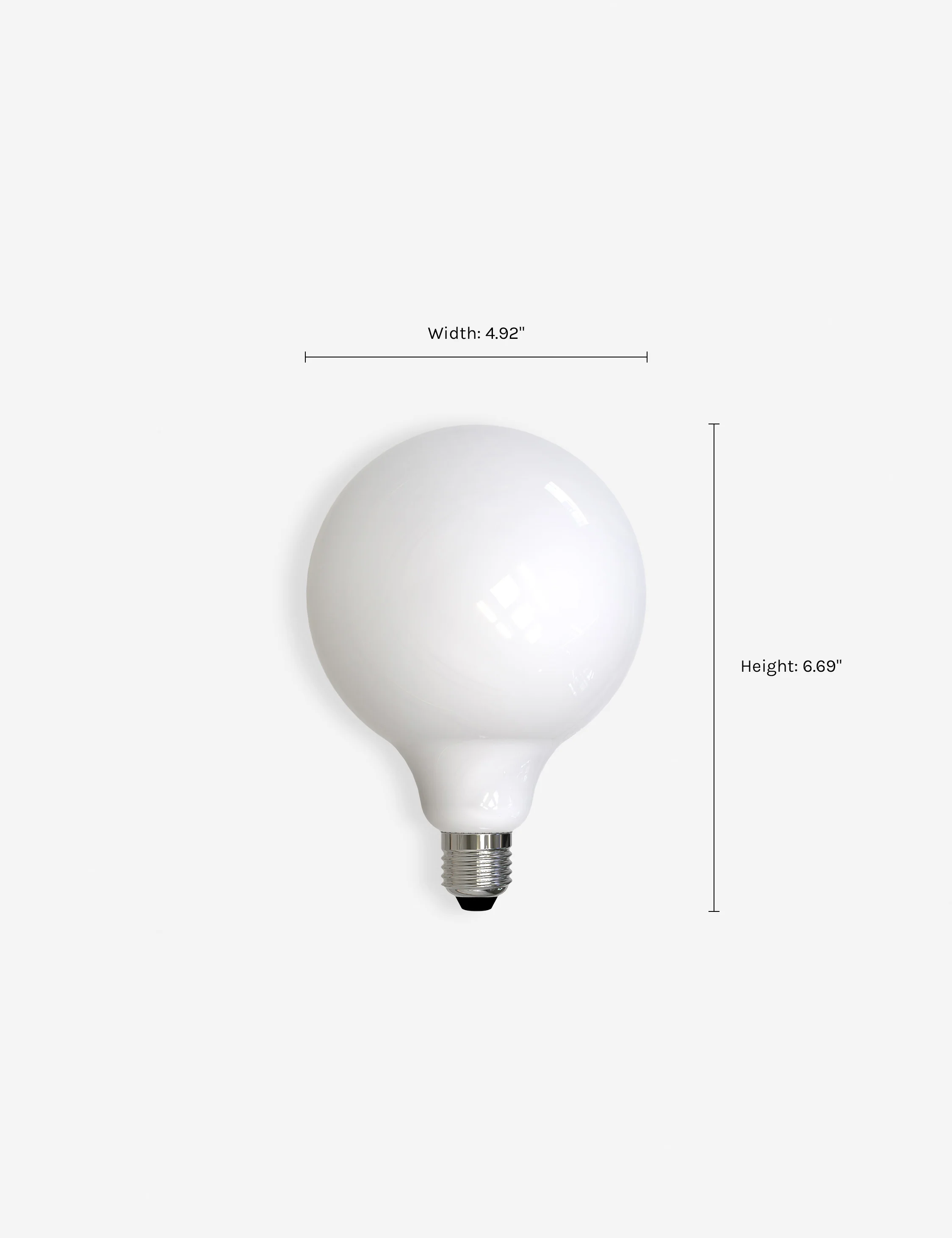 G40 LED Filament Bulb (Set of 2) - Image 6