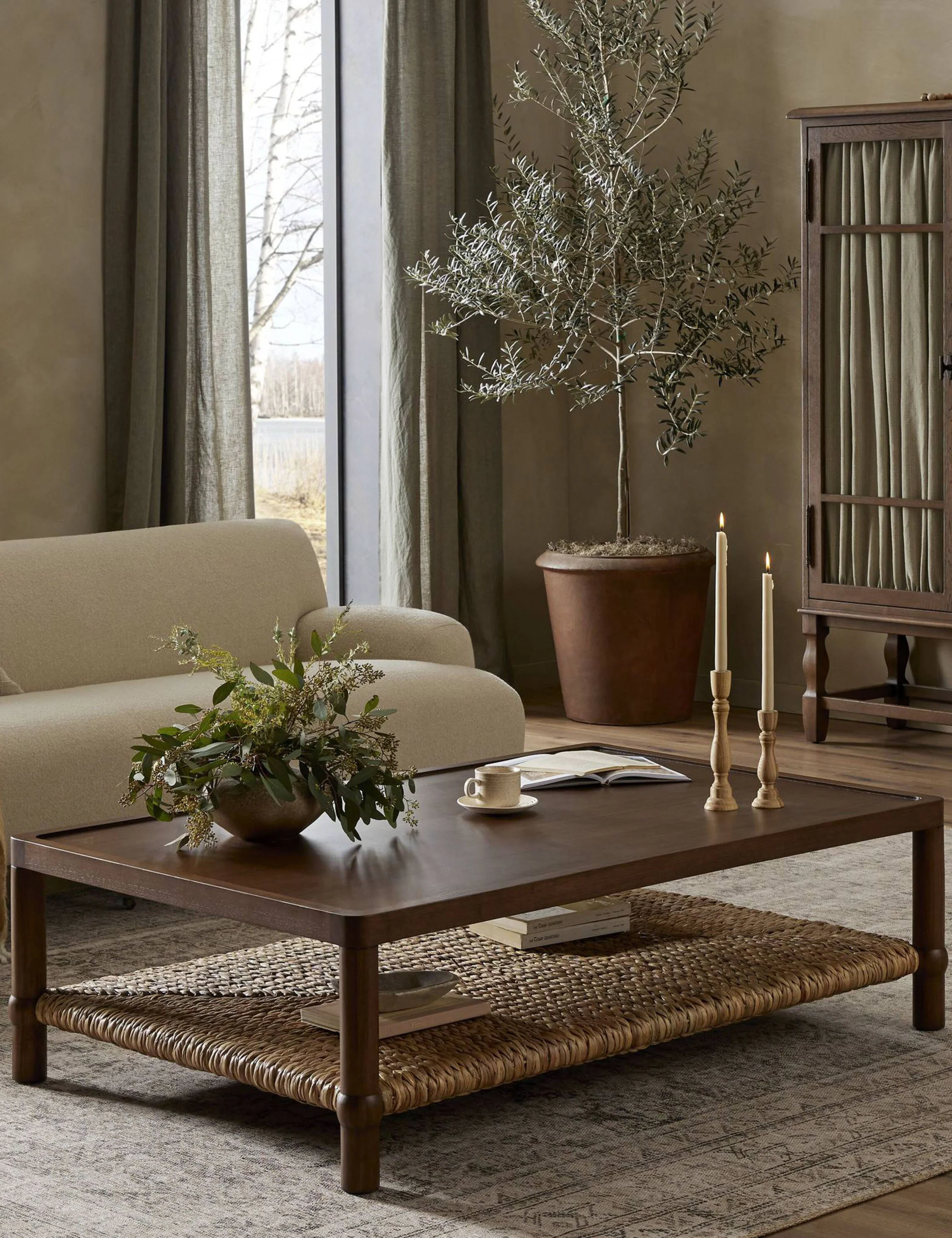 Gabriella Coffee Table by Amber Lewis x Four Hands