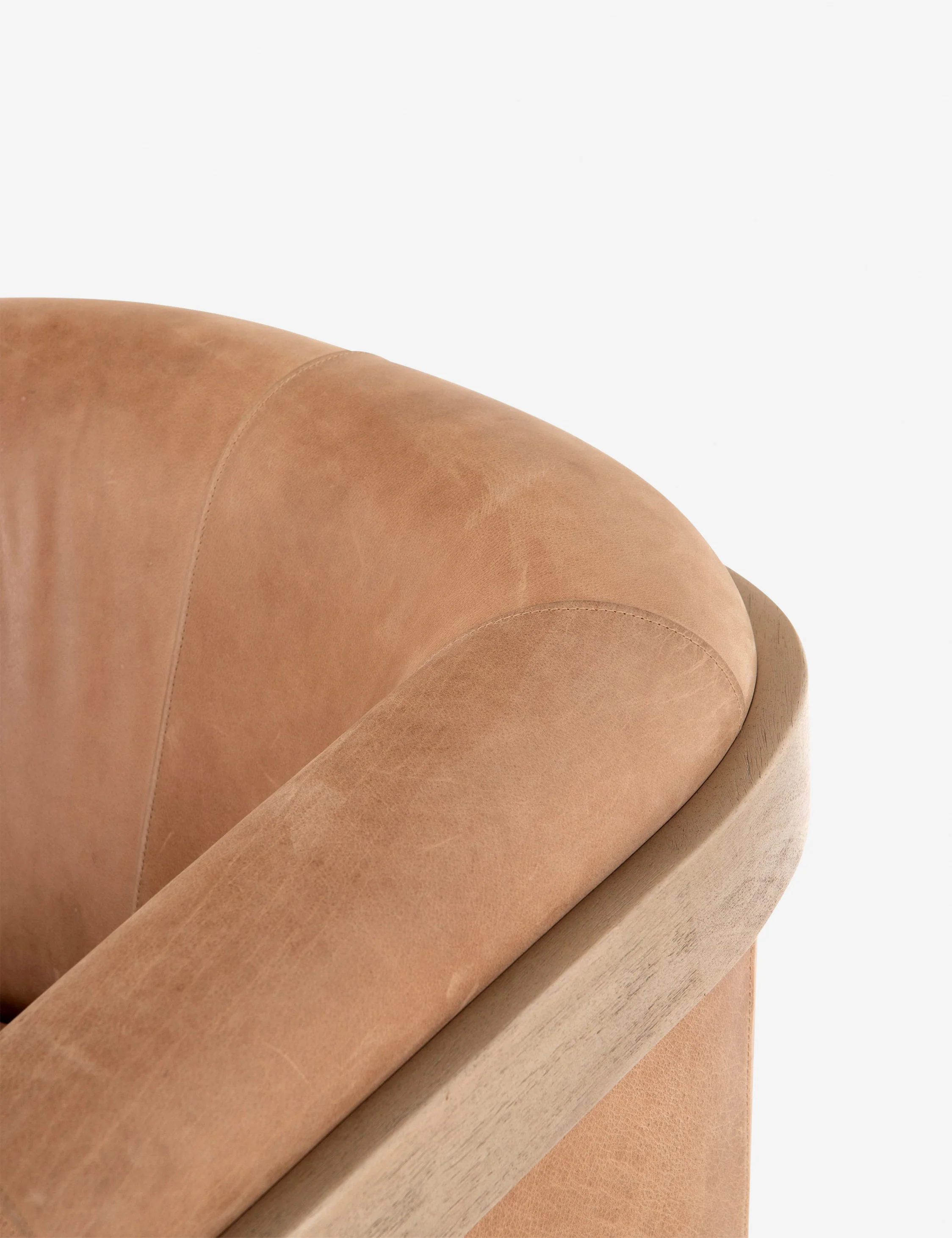 Gianni Leather Accent Chair - Image 8