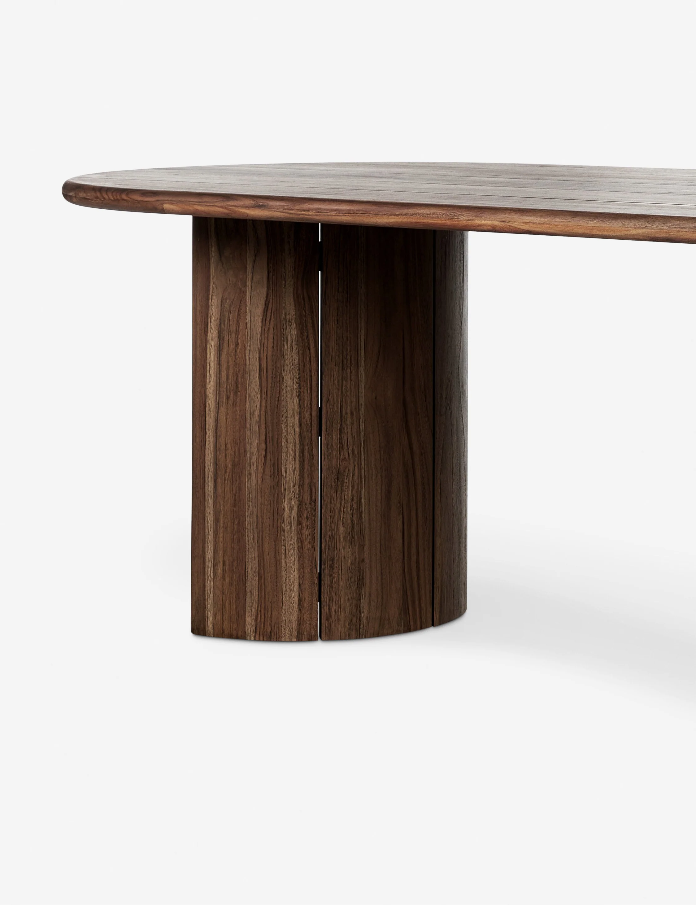 Gilda Outdoor Oval Dining Table - Image 7