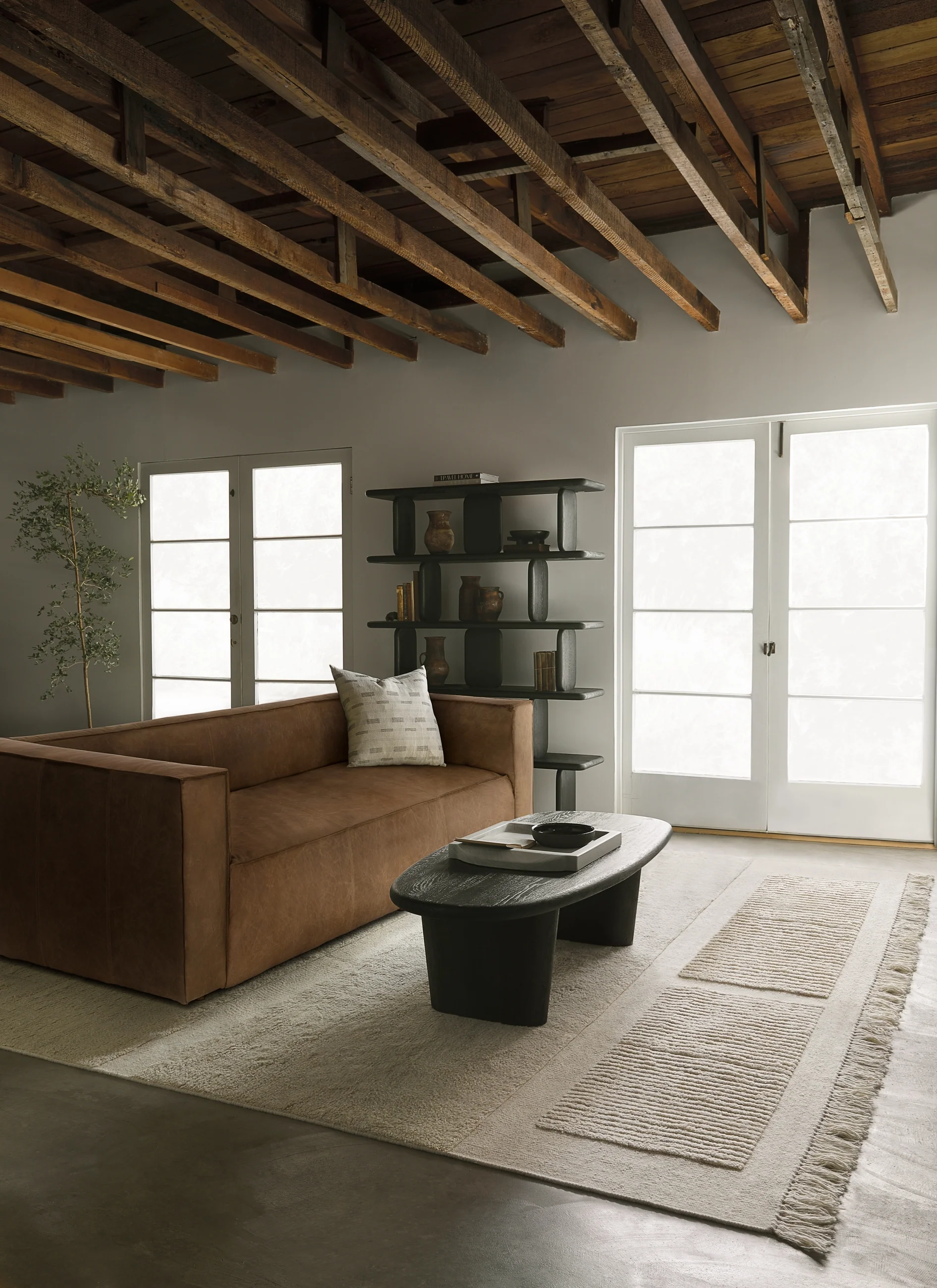 Graham Leather Sofa - Image 2