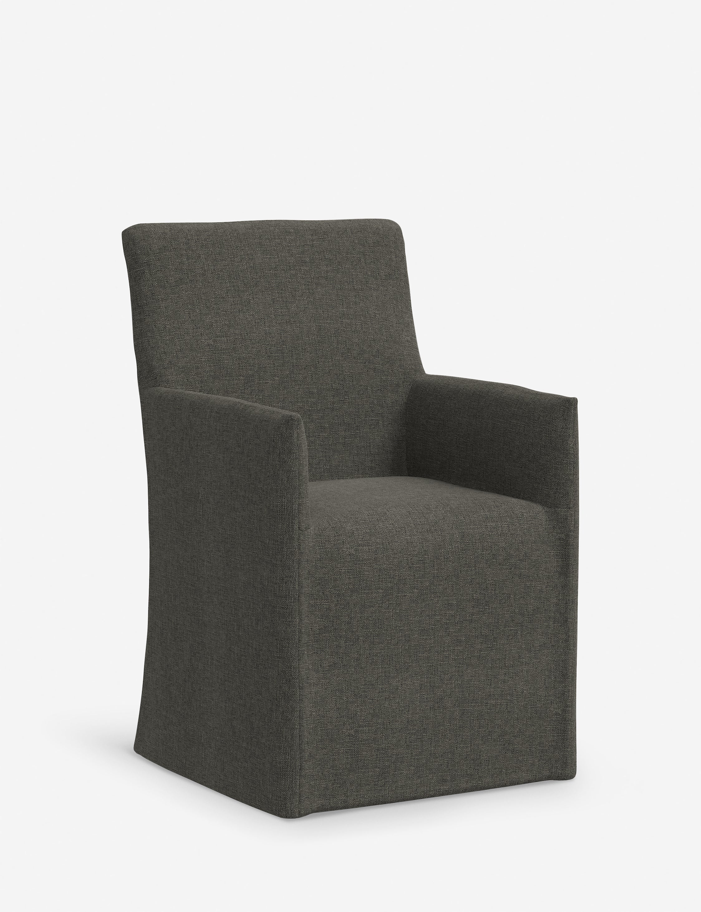 Haddan Slipcover Dining Arm Chair - Image 34