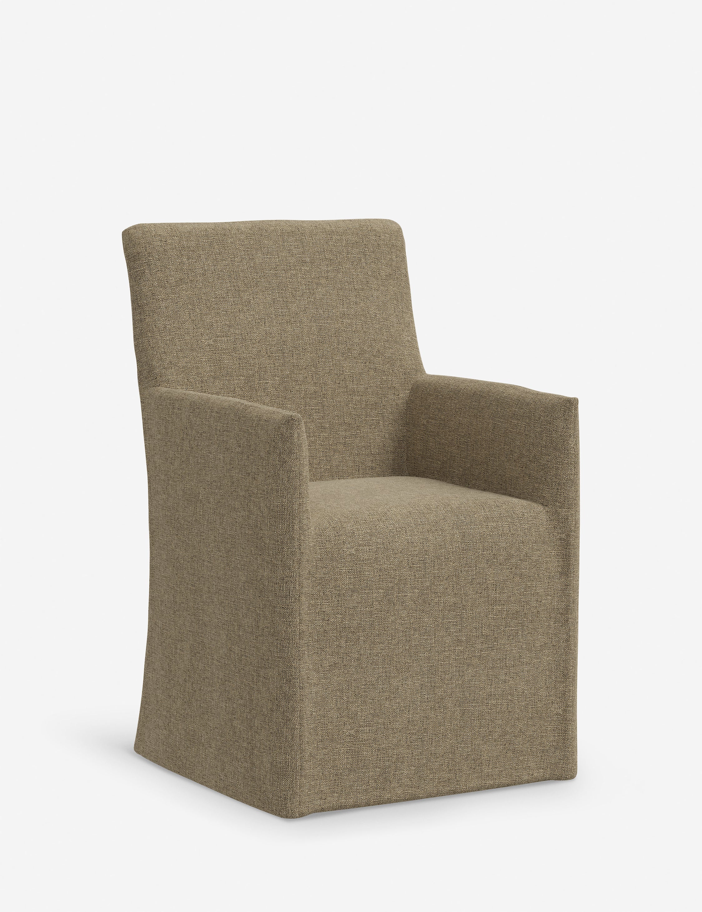 Haddan Slipcover Dining Arm Chair - Image 42