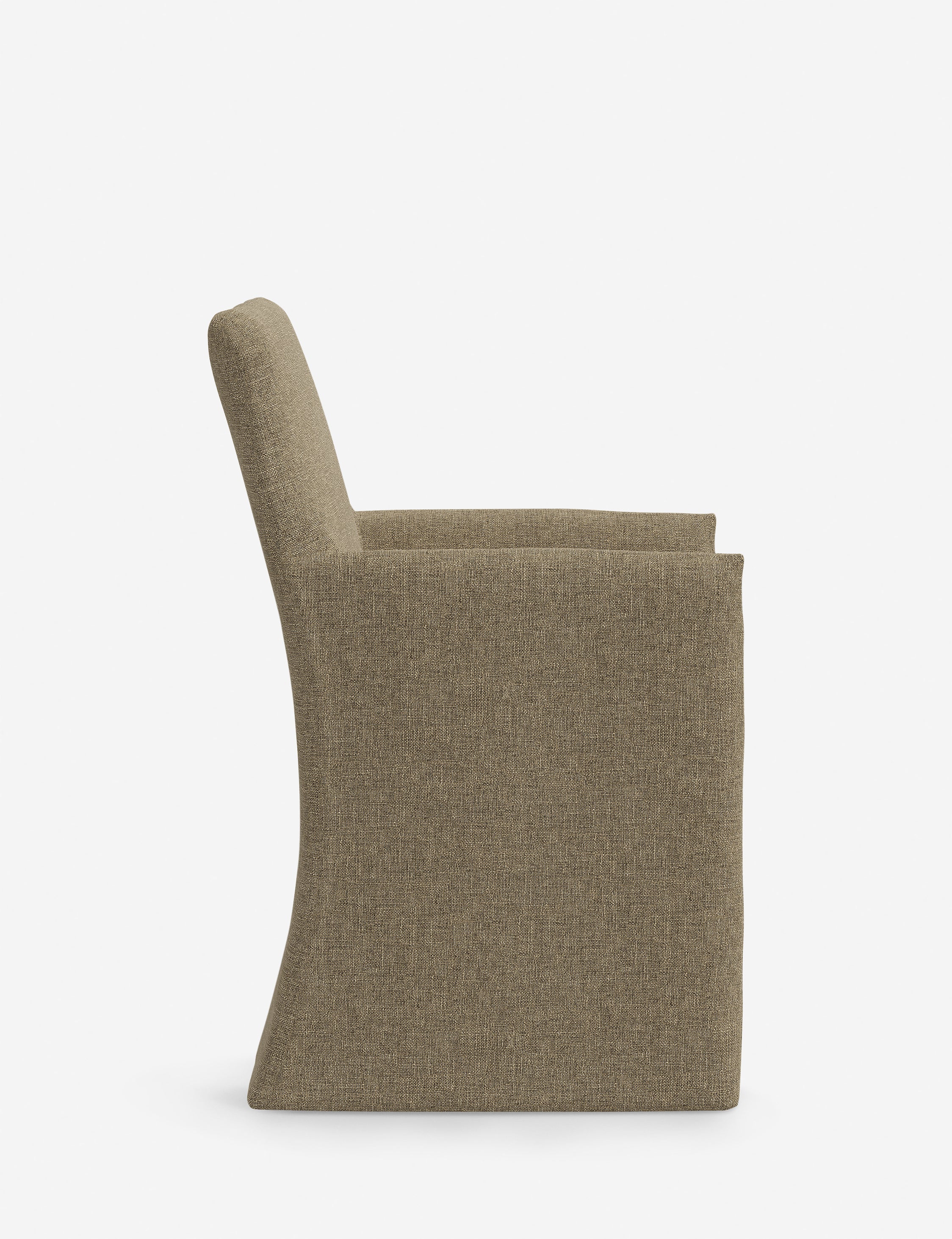 Haddan Slipcover Dining Arm Chair - Image 43