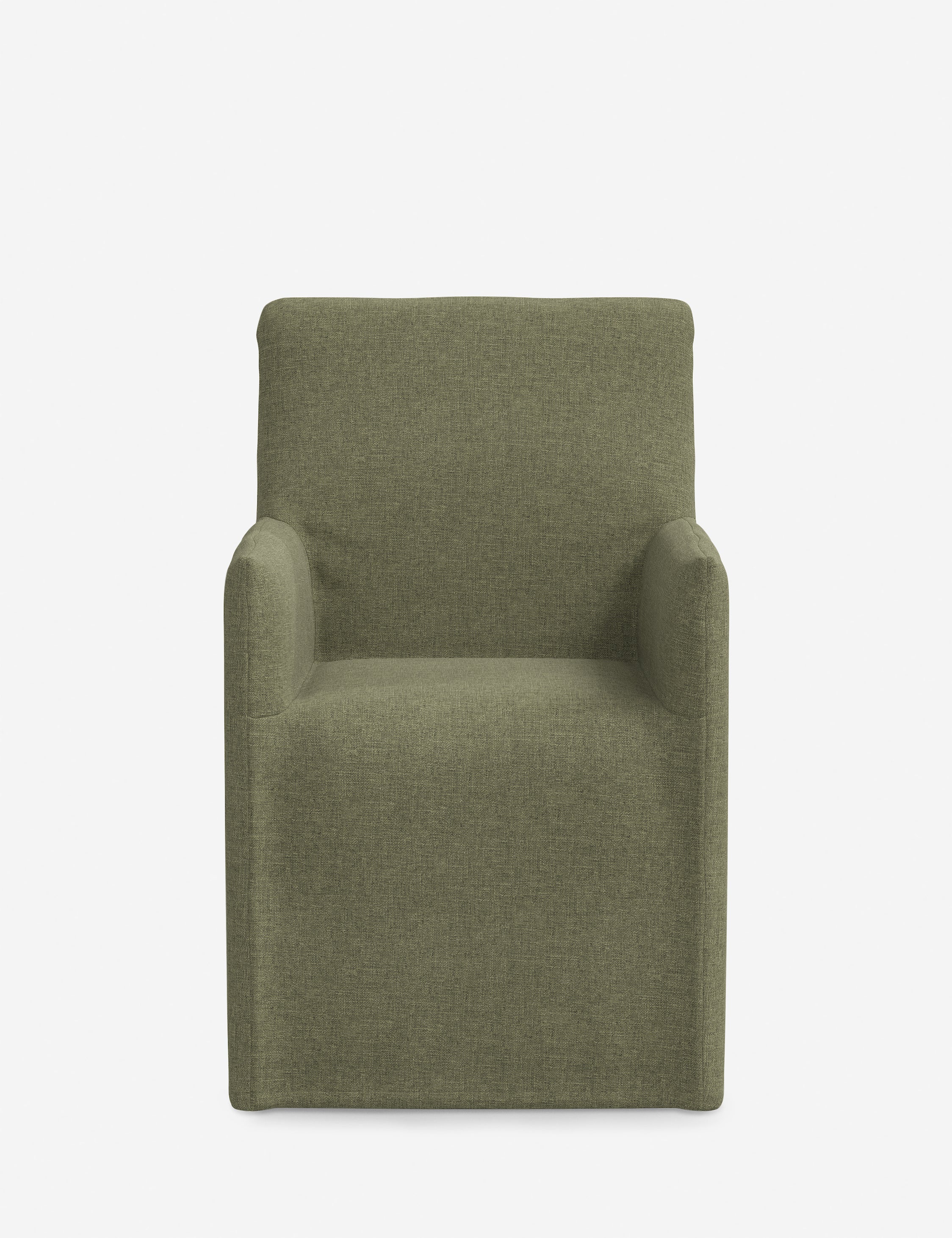 Haddan Slipcover Dining Arm Chair - Image 45