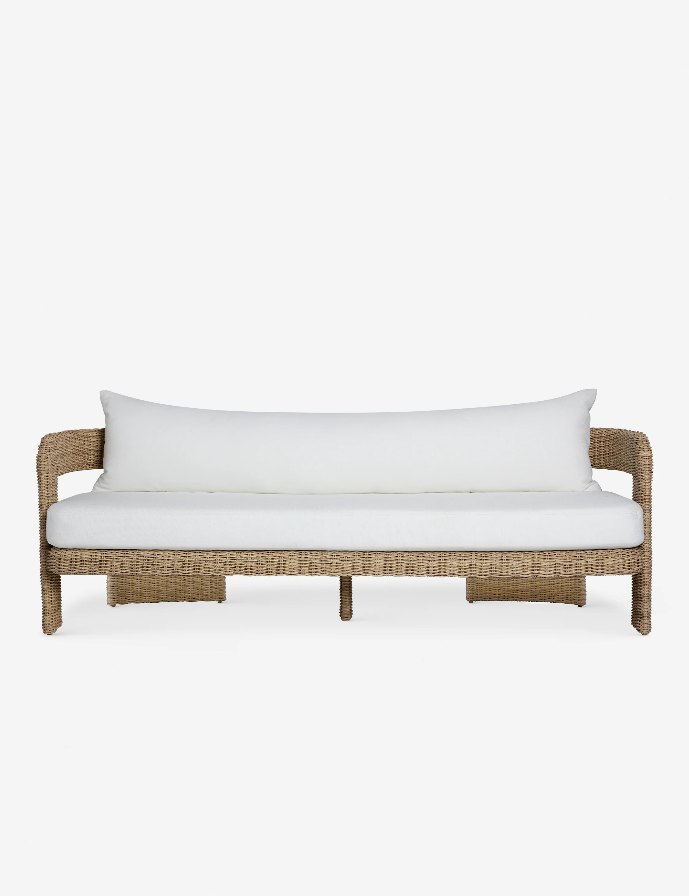 Hadler Outdoor Sofa, Ivory - Image 2