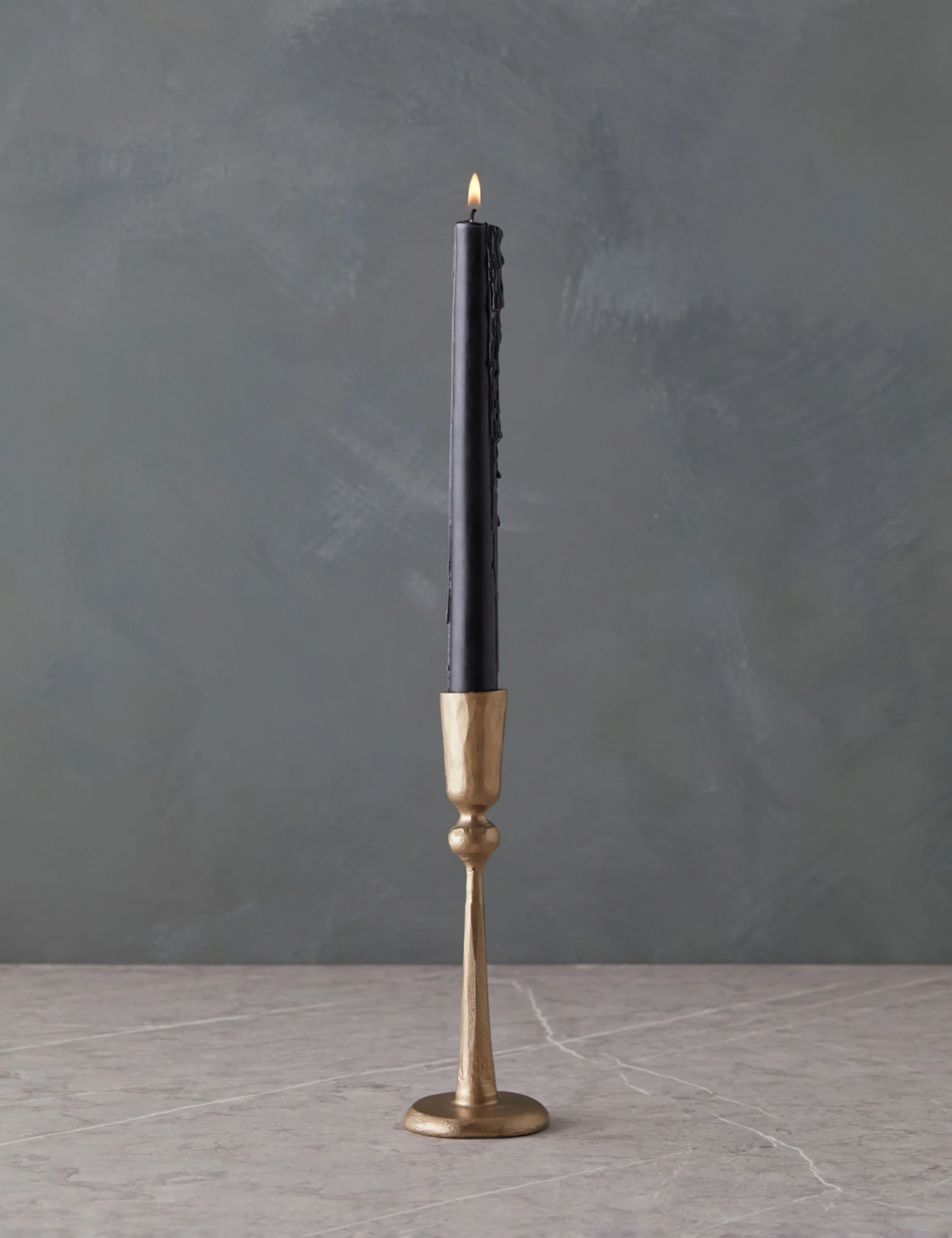 Hand-Forged Iron Taper Candle Holder - Image 3