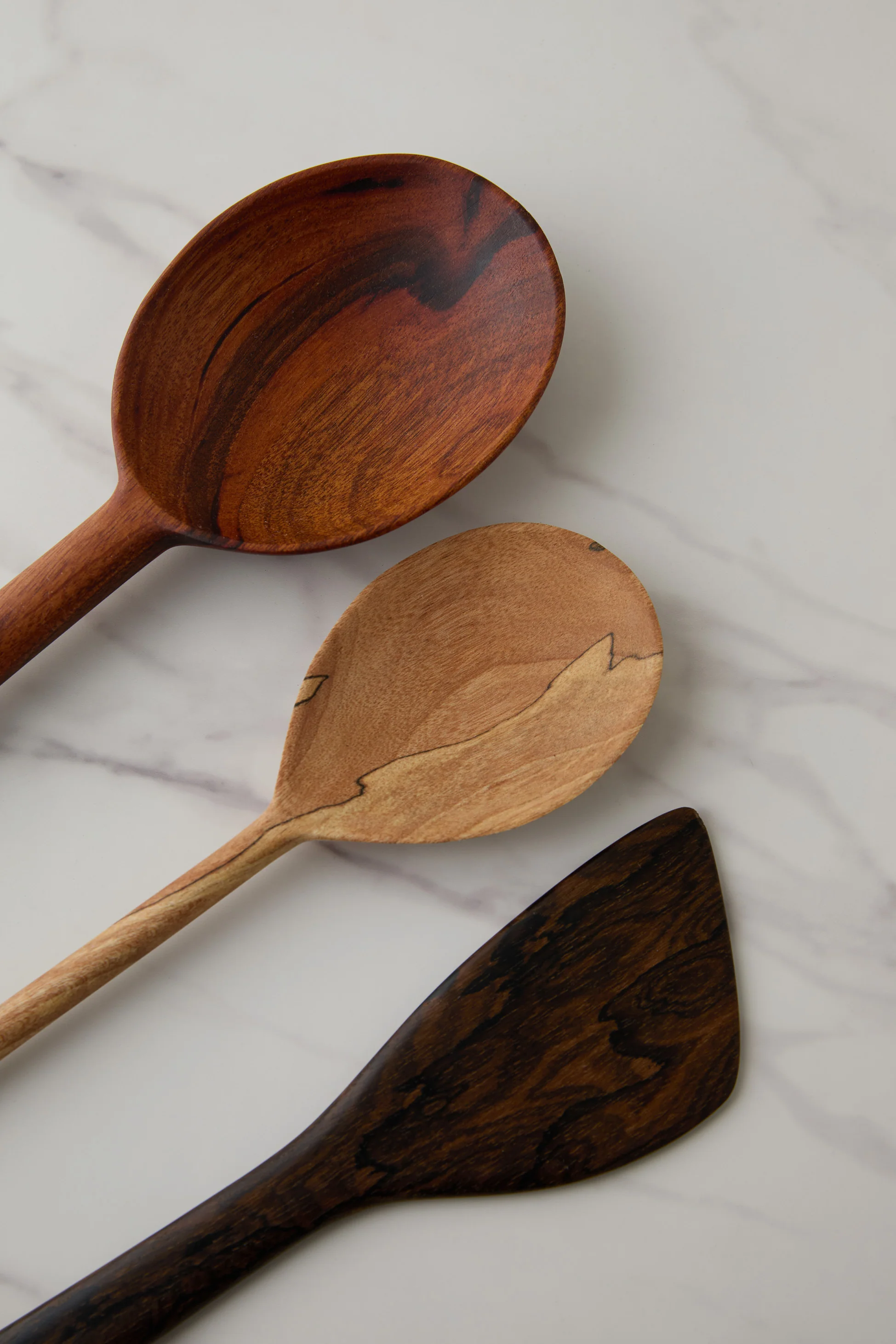 Handcarved Kitchen Utensils (Set of 3) by Itza Wood - Image 2