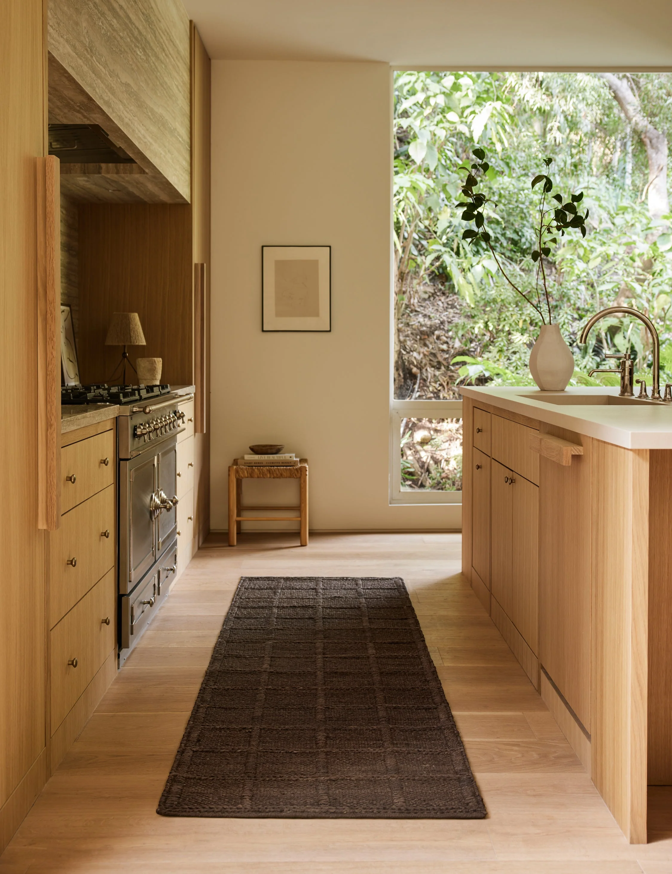 Harper Rug Swatch by Jake Arnold, Brown - Image 6
