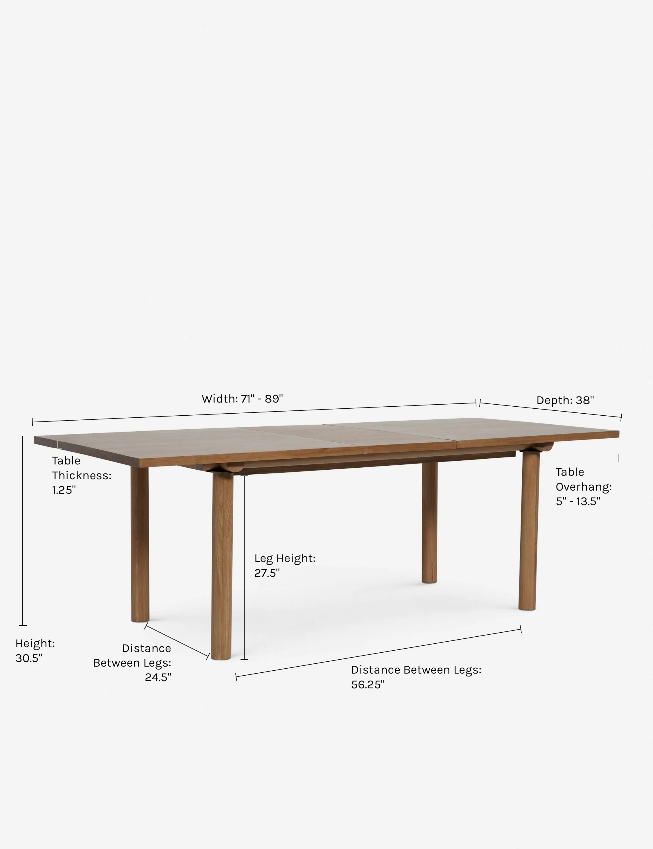 Hewitt Extendable Dining Table - Image 9