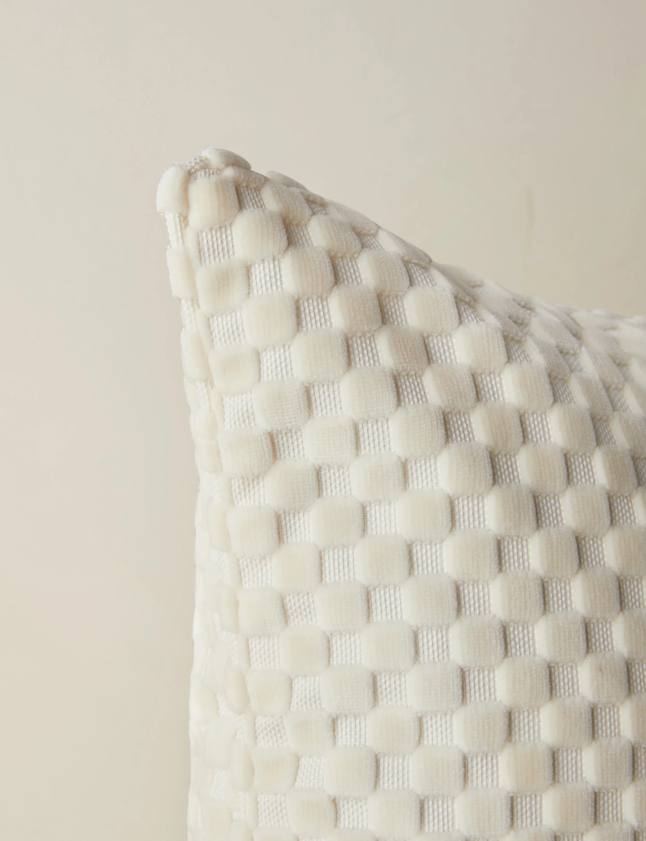 Hi-Lo Checker Velvet Pillow by Sarah Sherman Samuel - Image 15