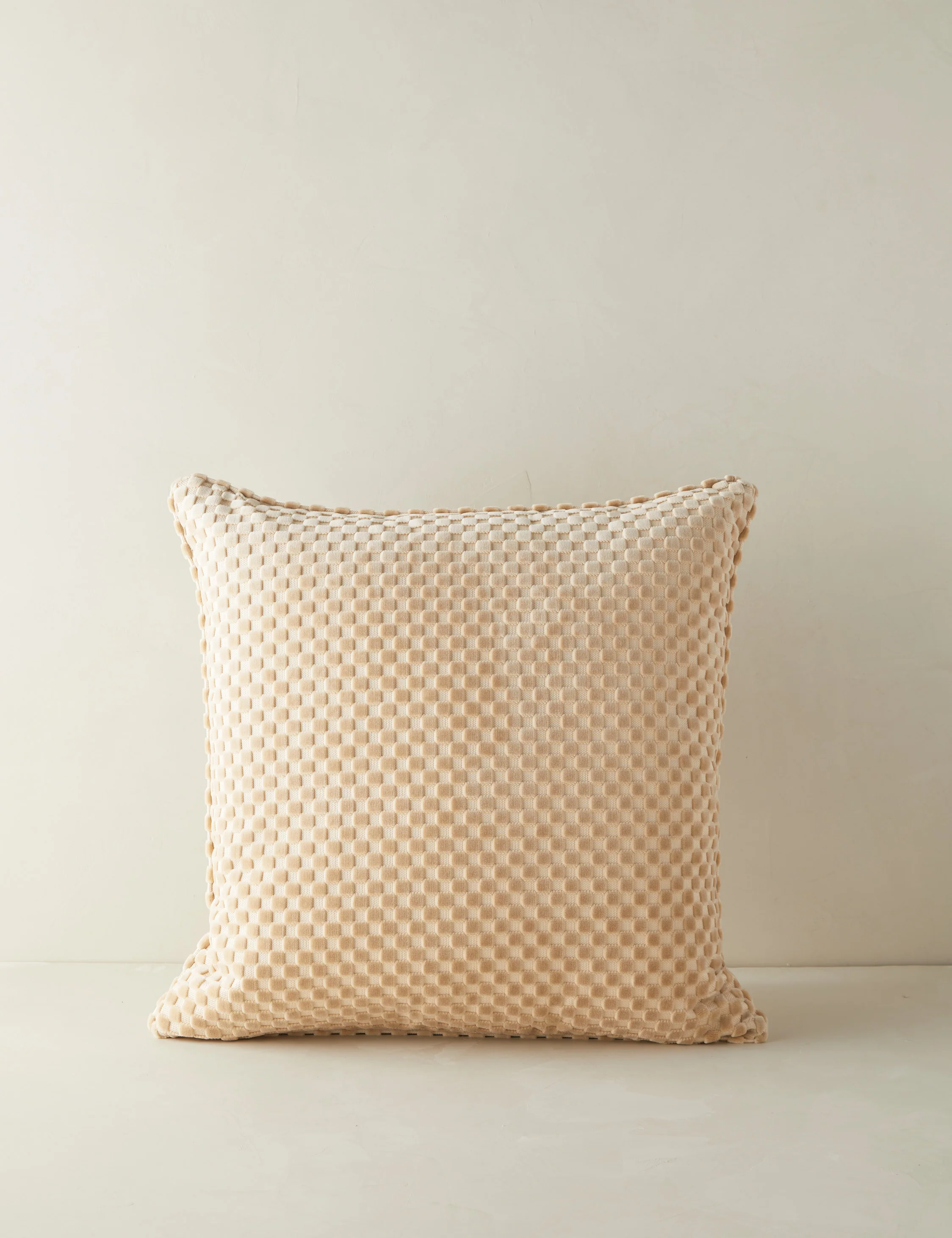 Hi-Lo Checker Velvet Pillow by Sarah Sherman Samuel - Image 9