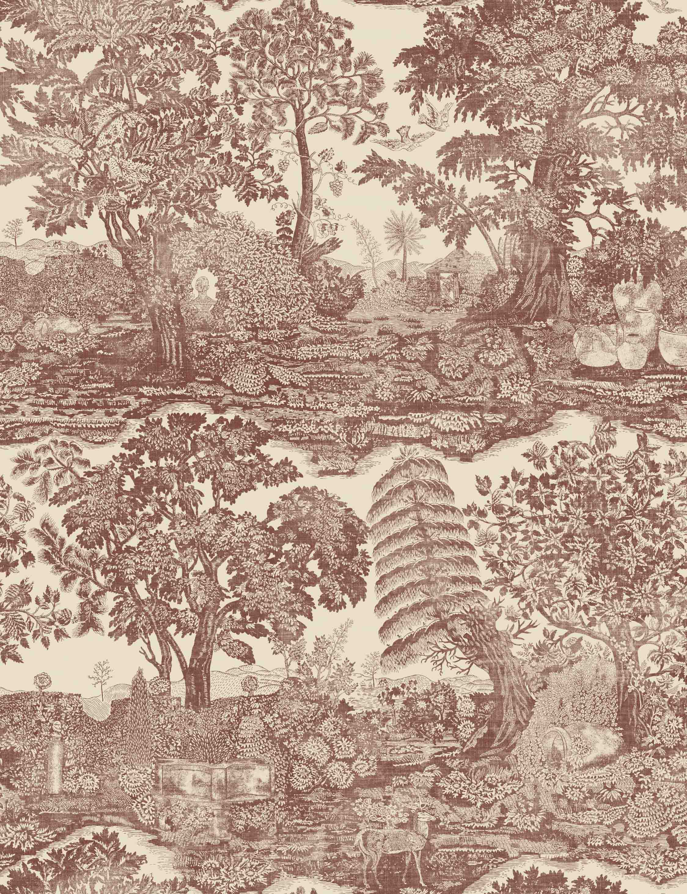 Highgrove Toile Wallpaper by Sanderson - Image 6