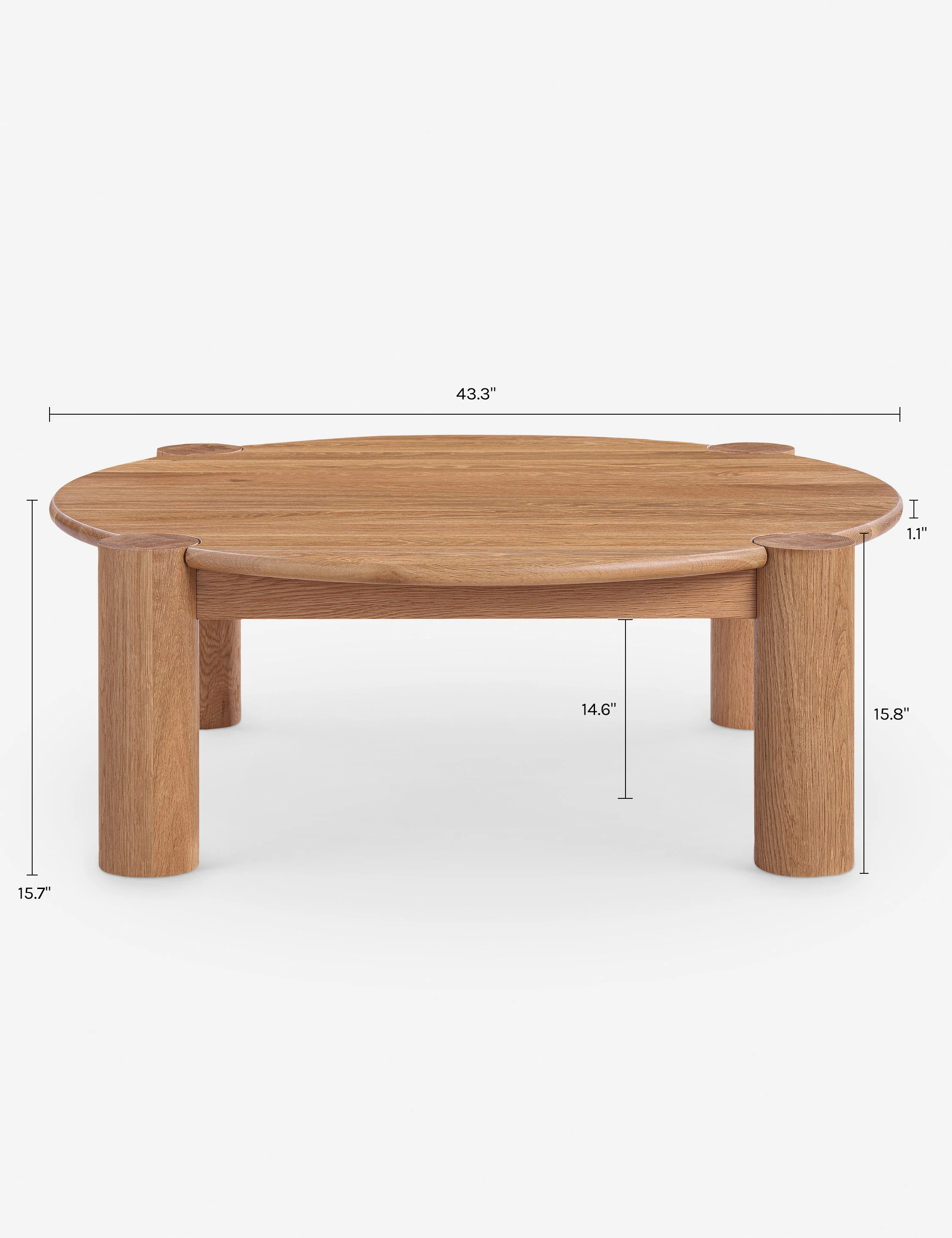 Hillcrest Round Coffee Table - Image 9