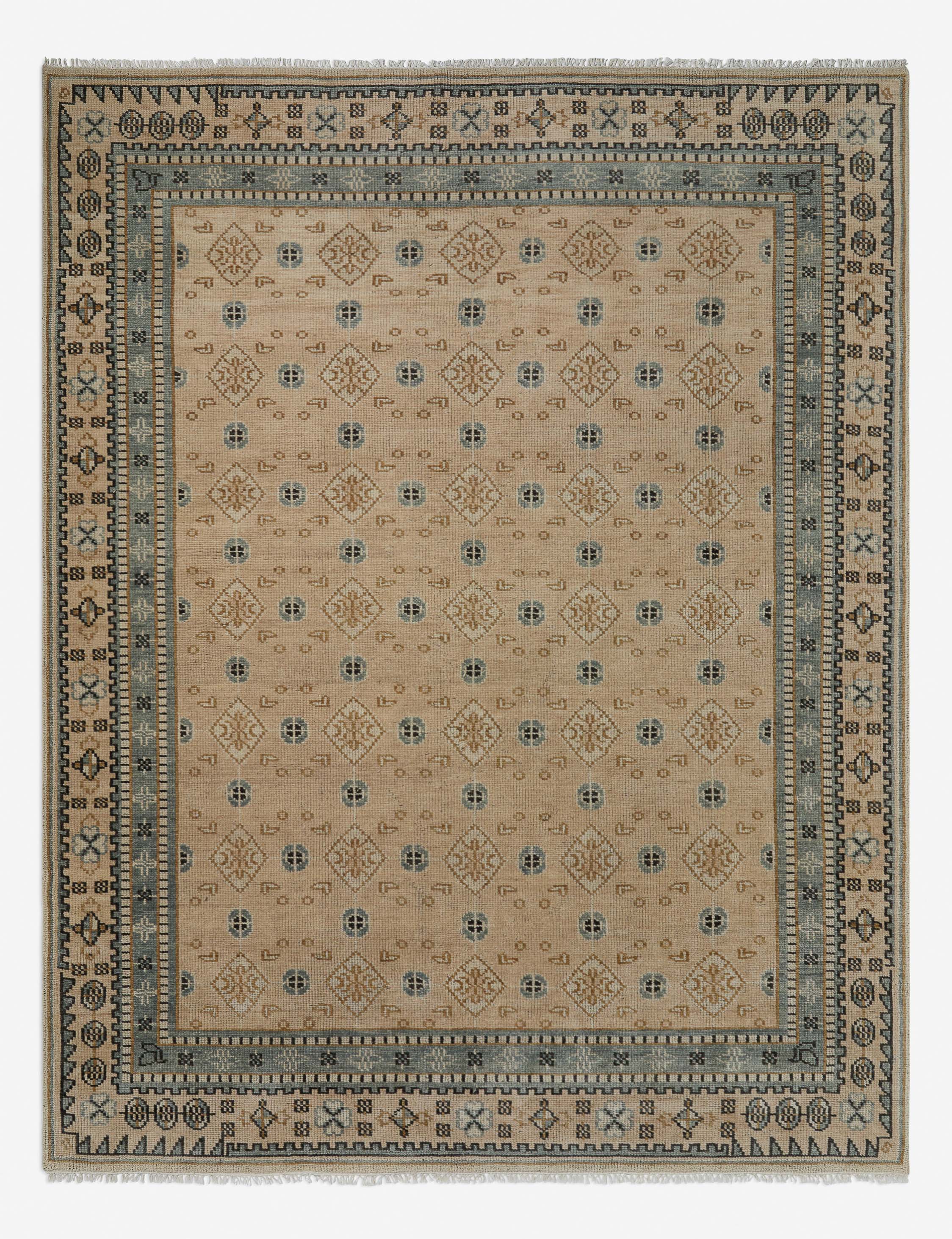 Hirsh Hand-Knotted Wool Rug Swatch - Image 2