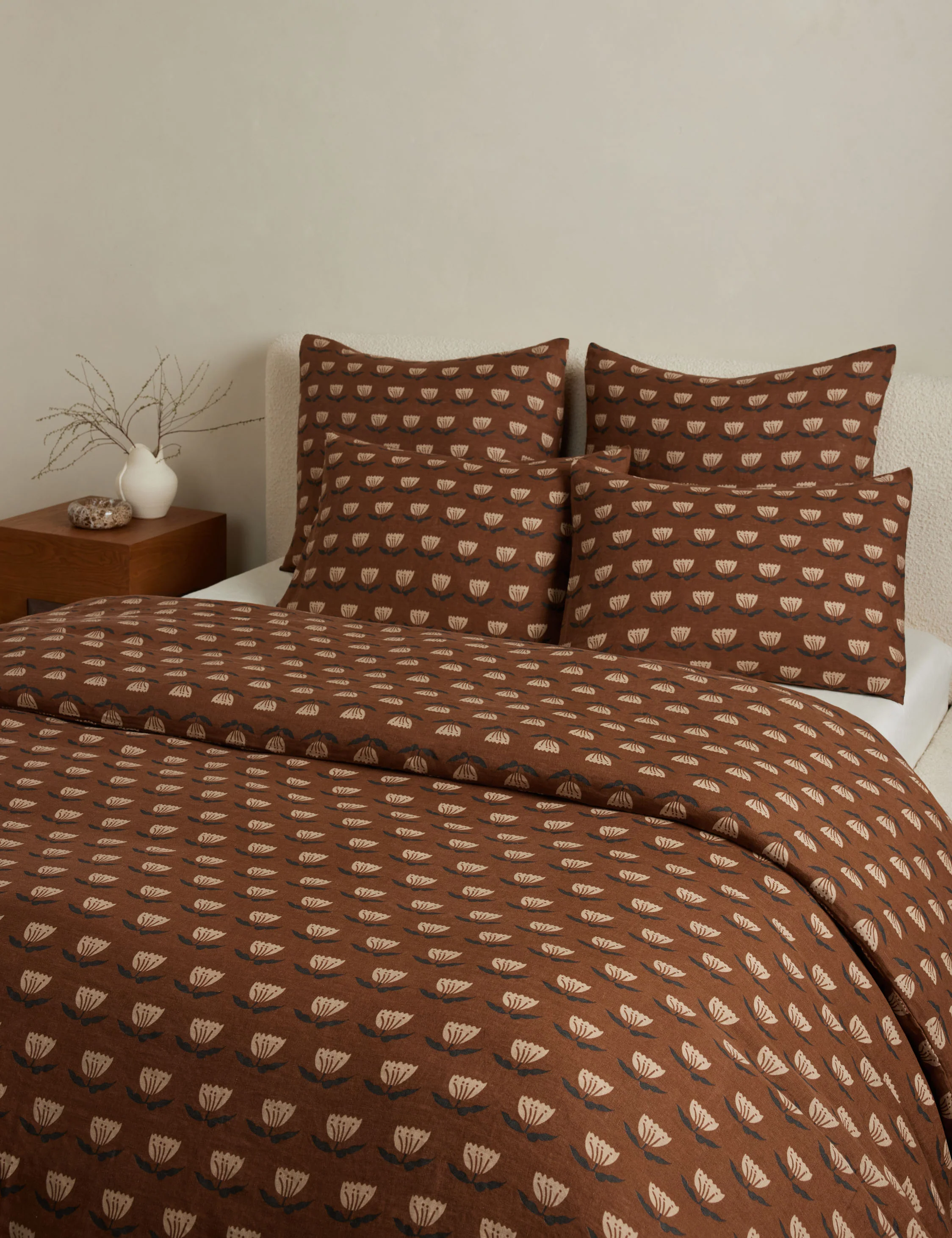 Janna European Flax Linen® Duvet Cover By Sarah Sherman Samuel - Image 3