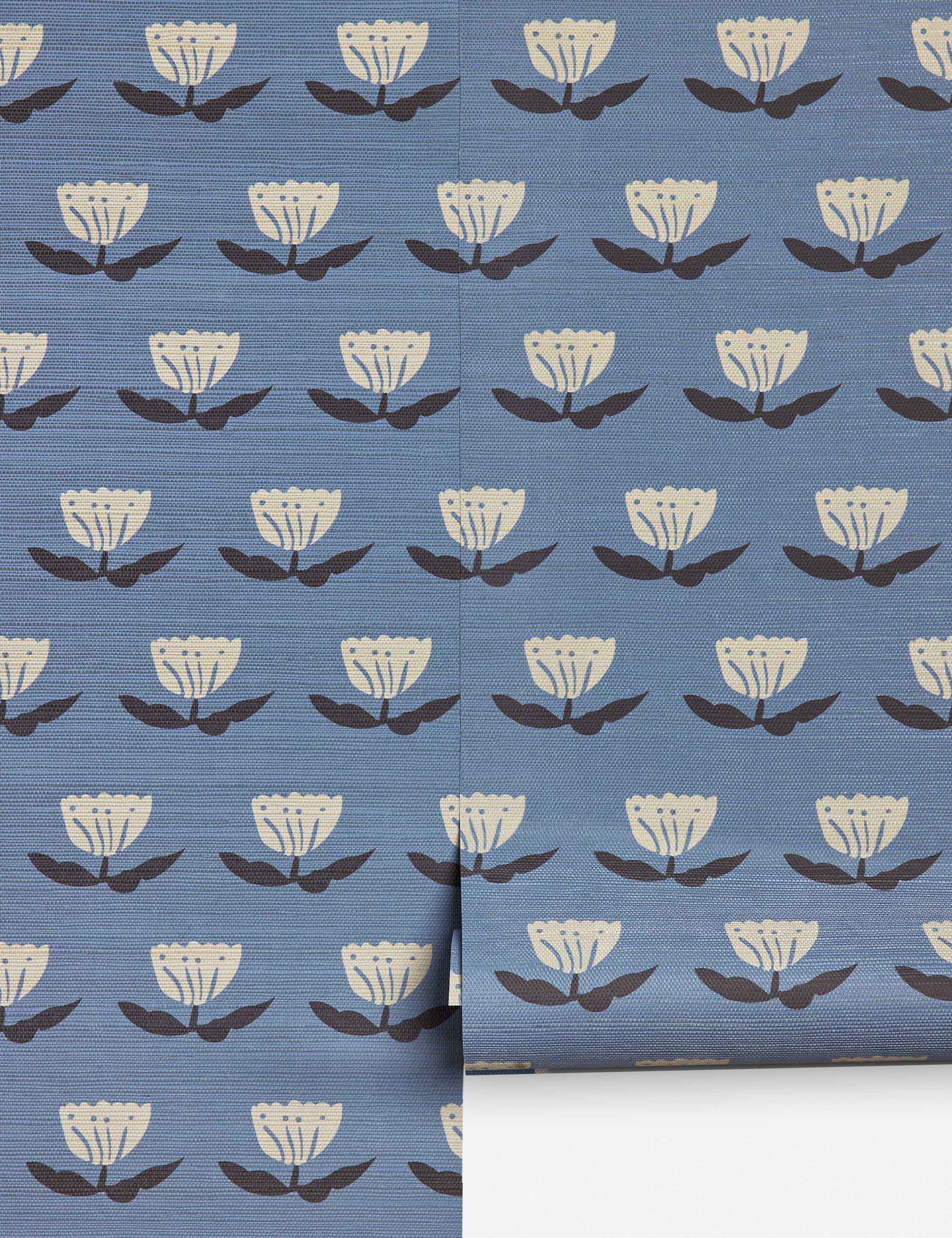Janna Grasscloth Wallpaper by Sarah Sherman Samuel - Image 2
