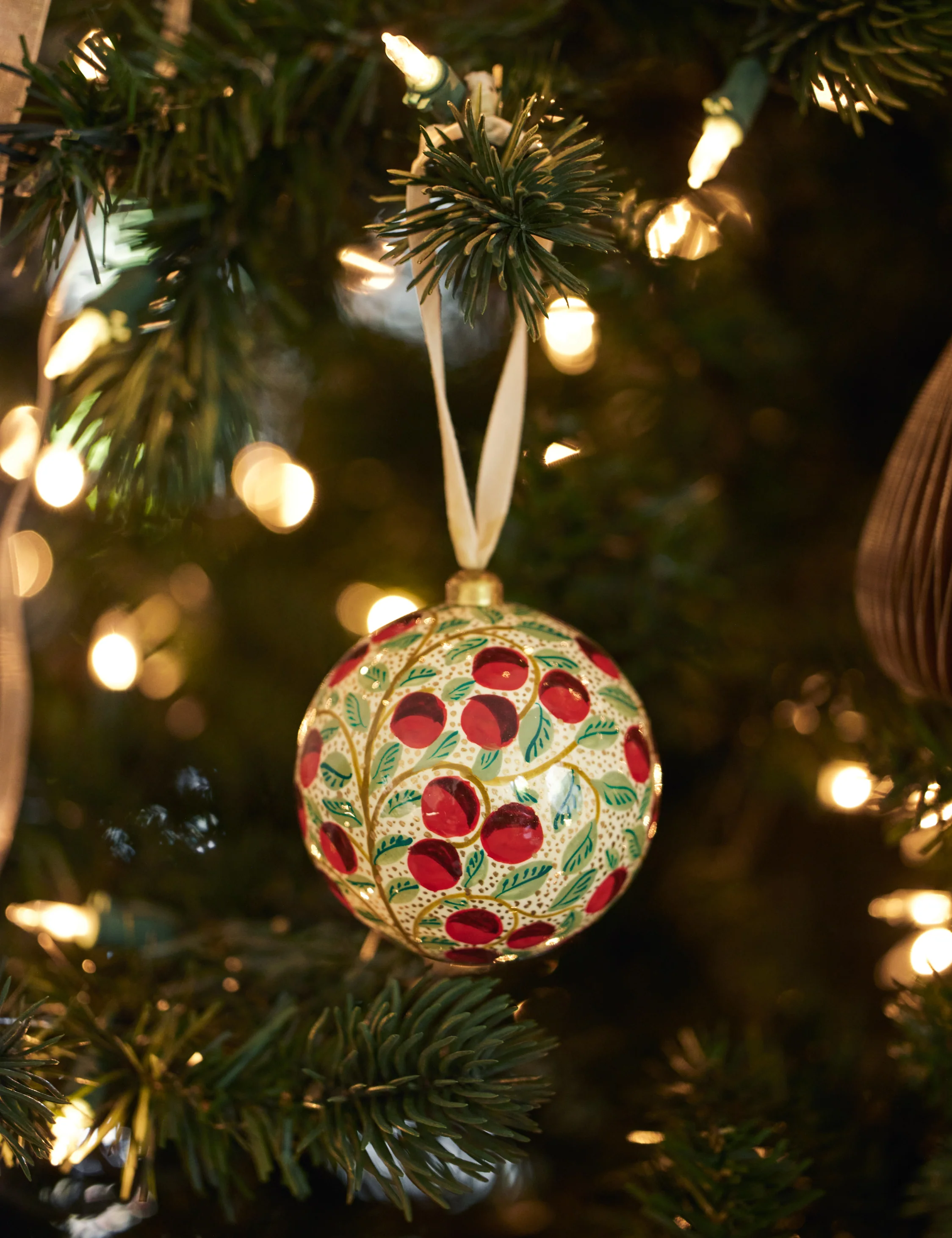 Joelle Handpainted Ornaments (Set of 2) - Image 3
