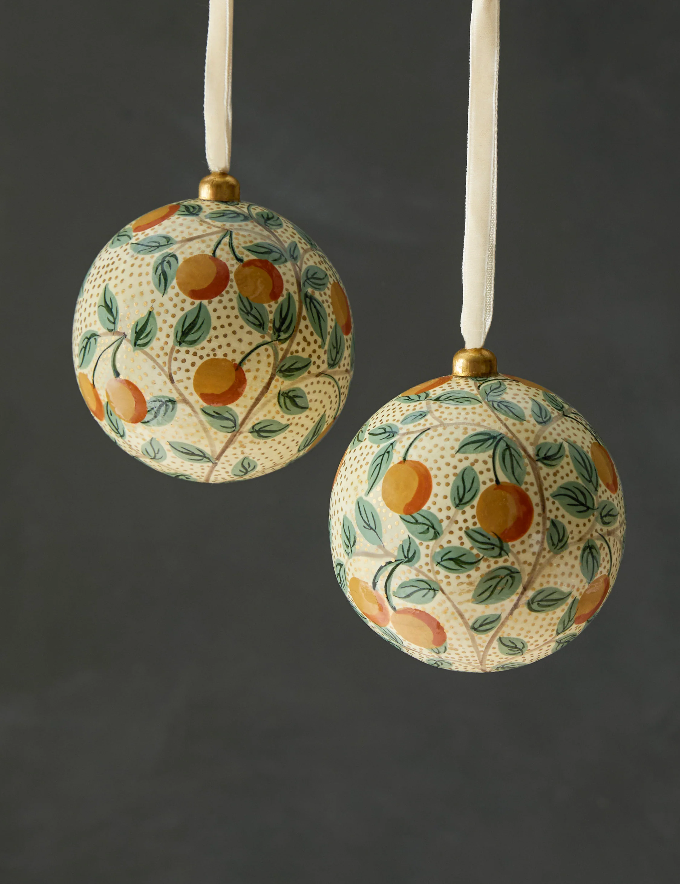 Joelle Handpainted Ornaments (Set of 2) - Image 5