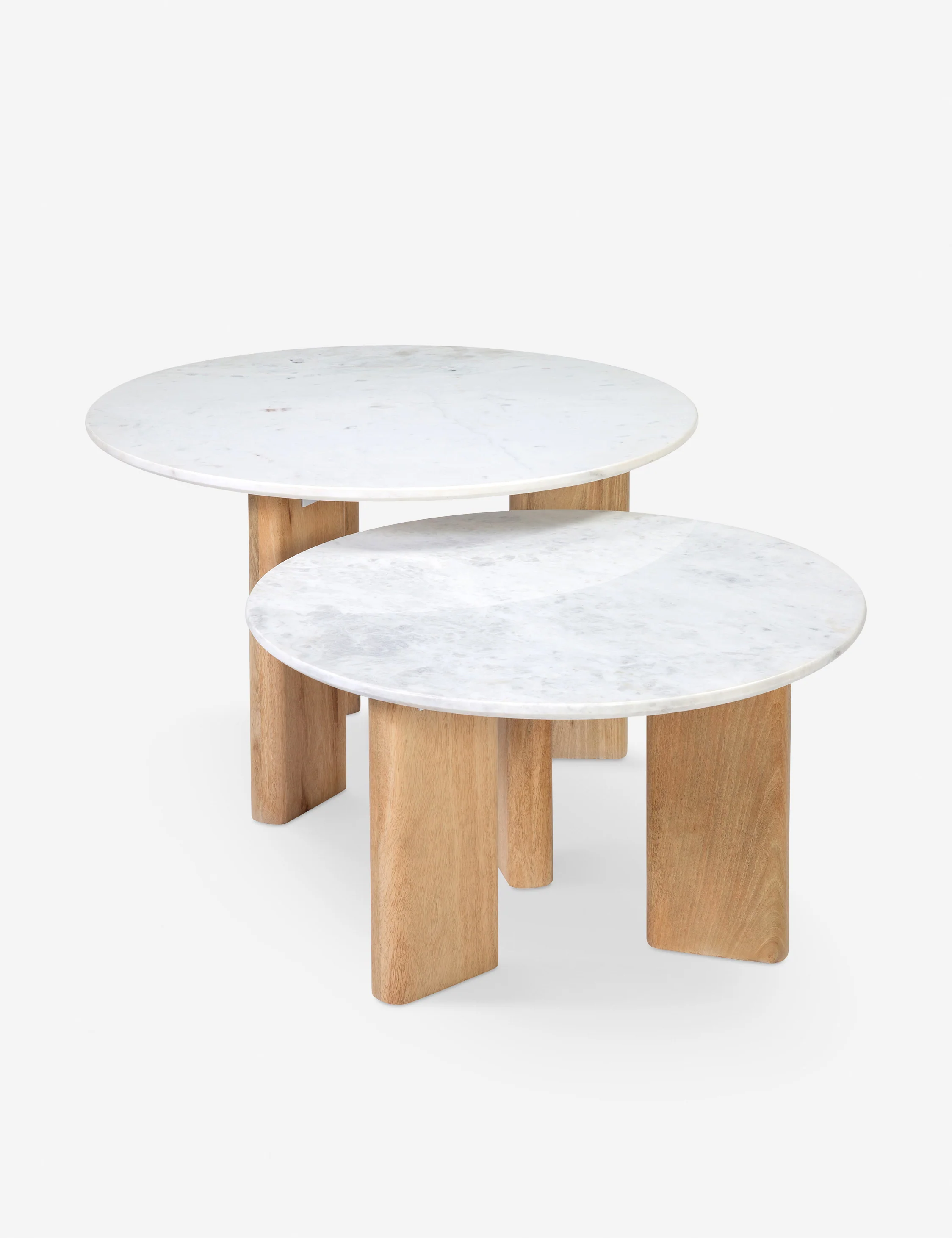 Josette Round Nesting Coffee Table (Set of 2) - Image 2
