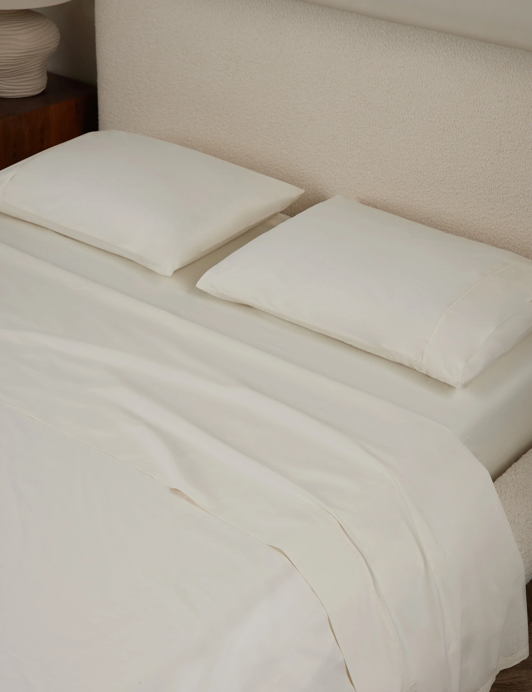 Juna Washed Percale Sheet Set - Image 2