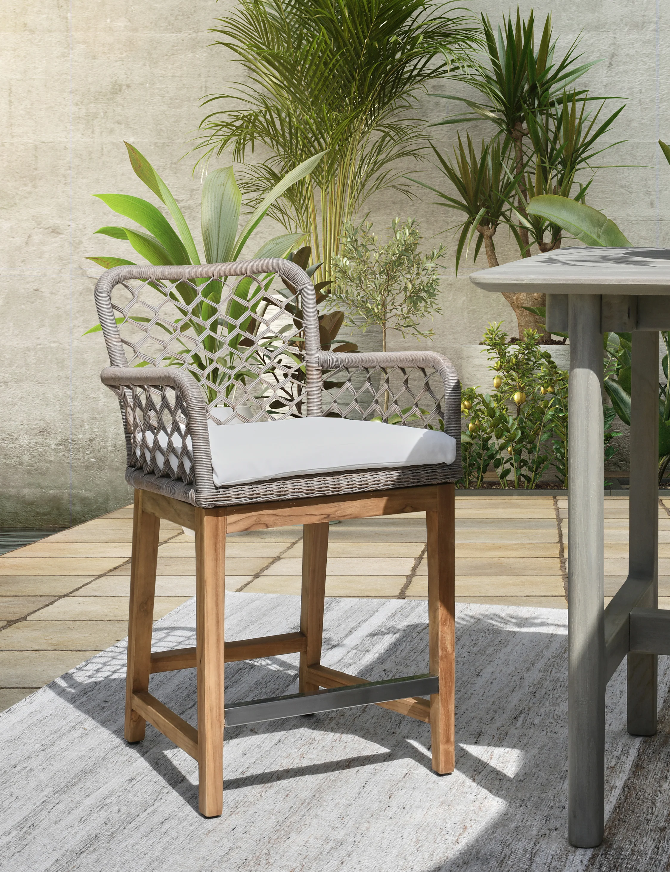 Katina Indoor / Outdoor Counter Stool - Image 2