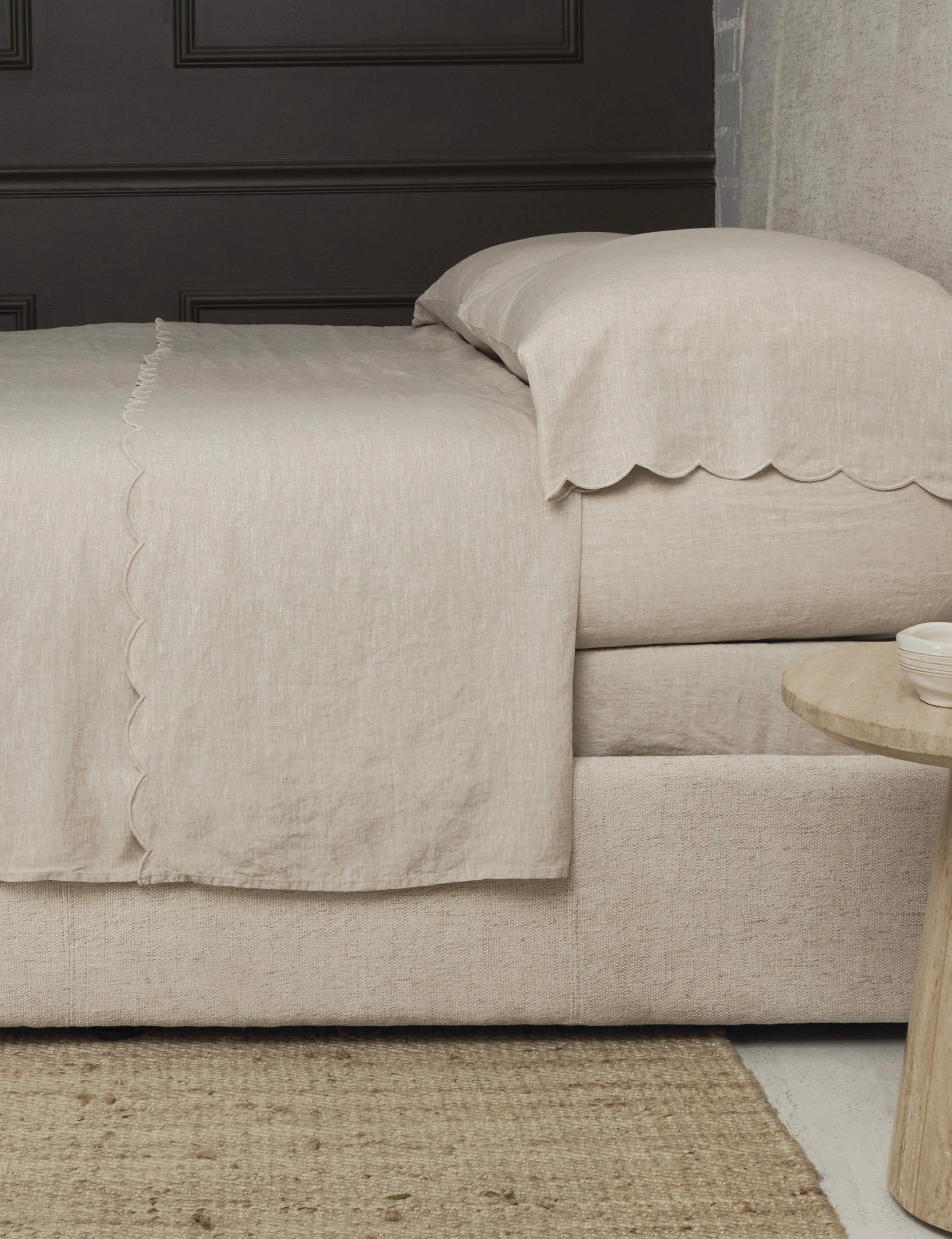Kelly Linen Pillowcases (Set of 2) by Pom Pom At Home - Image 3