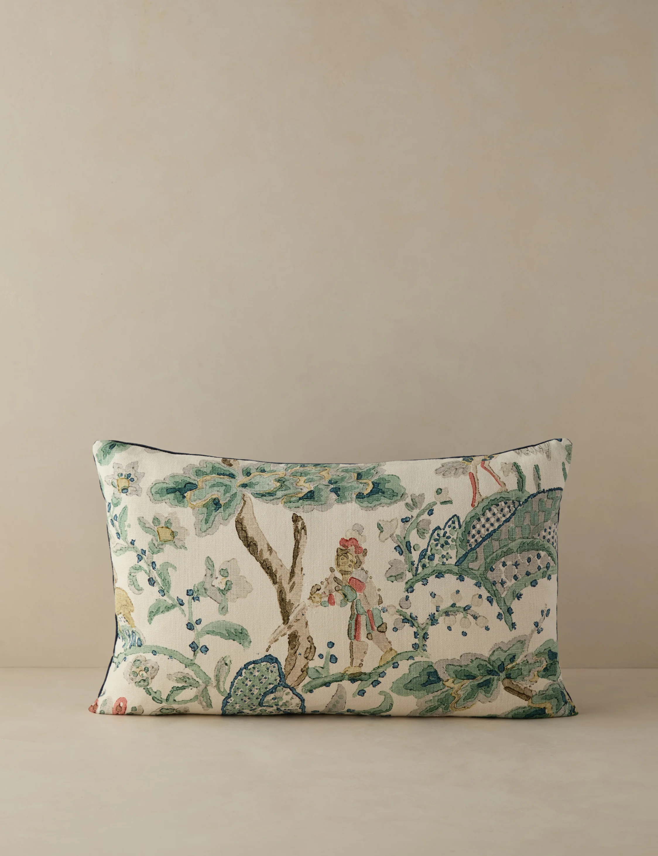Kelmescott Linen Pillow by Scalamandre - Image 3