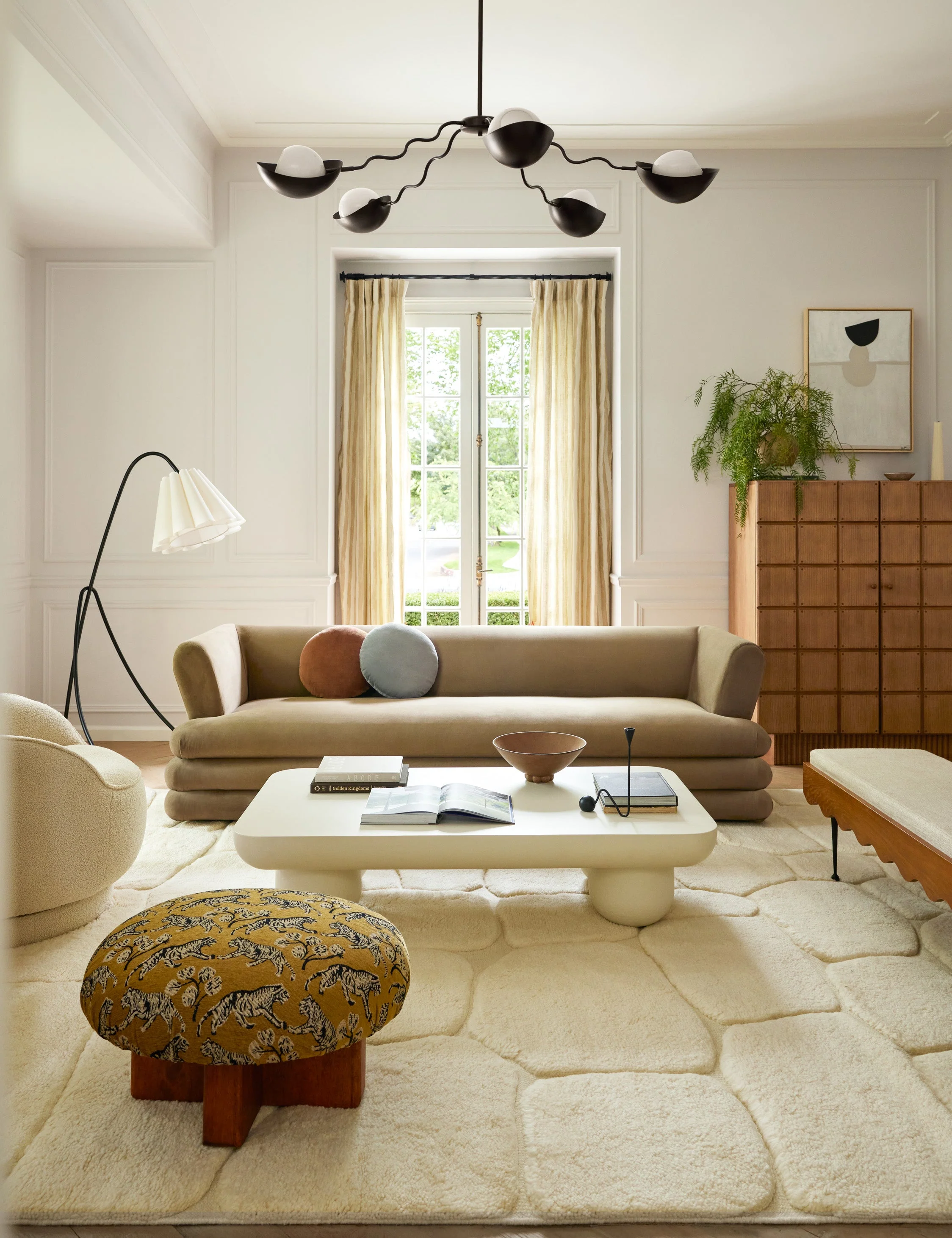 Kivi Hand-Knotted Wool Rug Swatch  by Sarah Sherman Samuel - Image 6