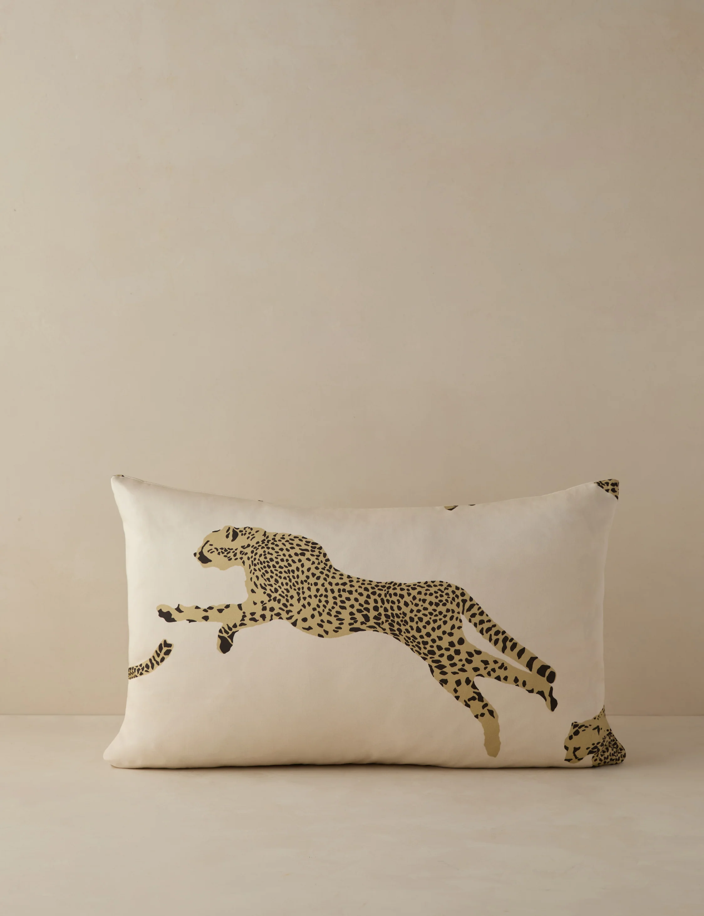 Leaping Cheetah Pillow by Scalamandre - Image 3