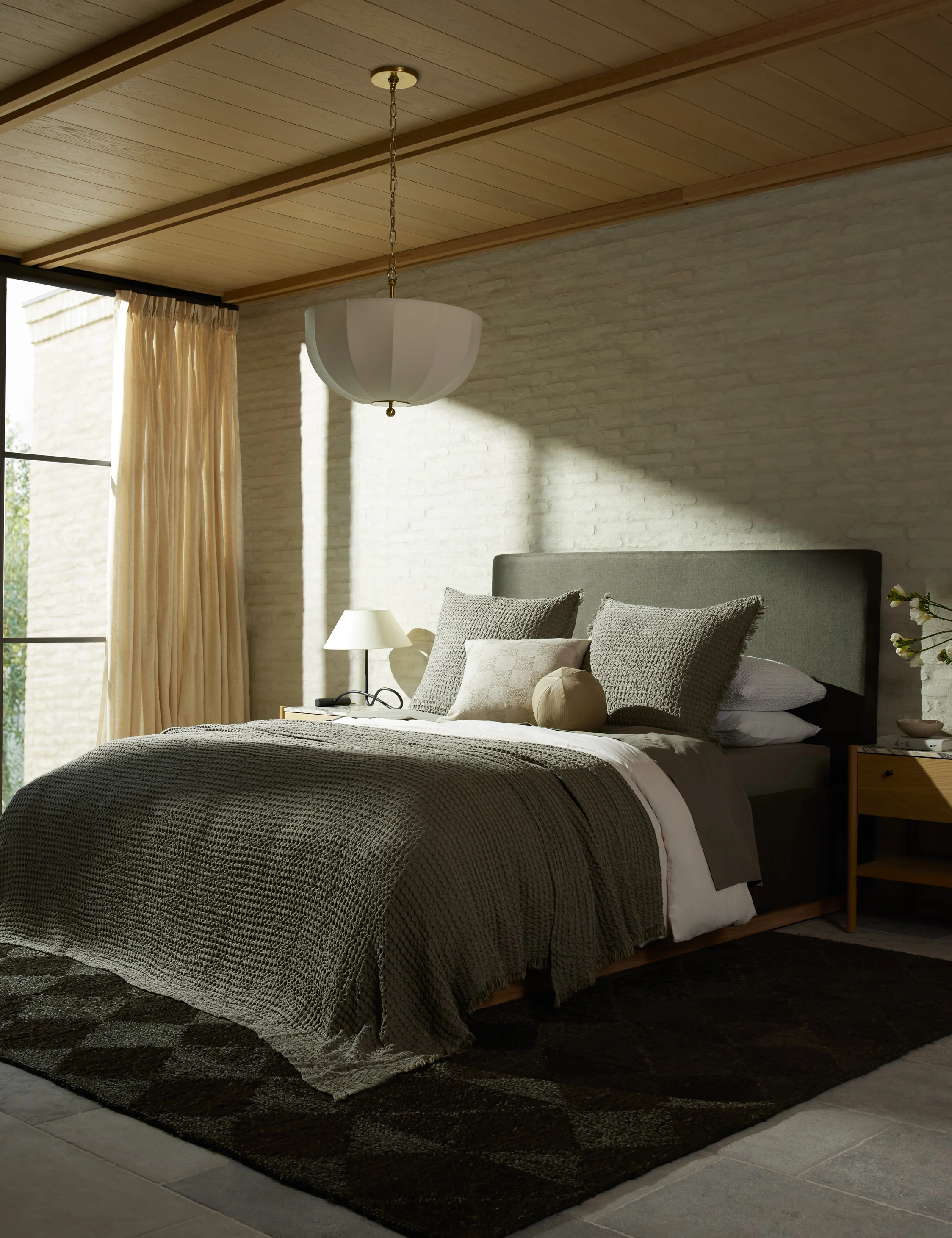Lenora Textured Cotton Linen Sham - Image 20