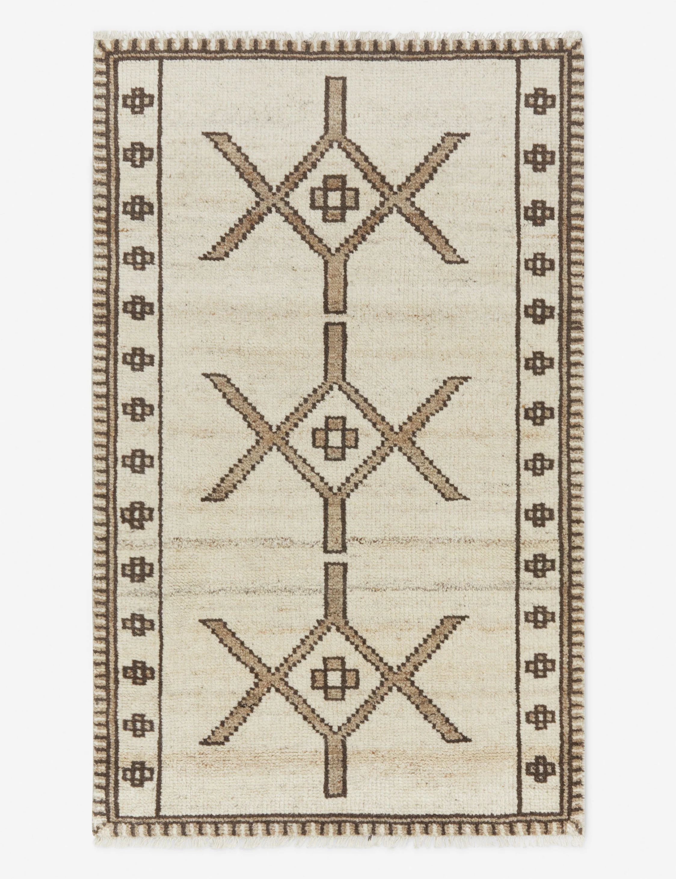 Leyli Hand-Knotted Wool Rug Swatch - Image 7