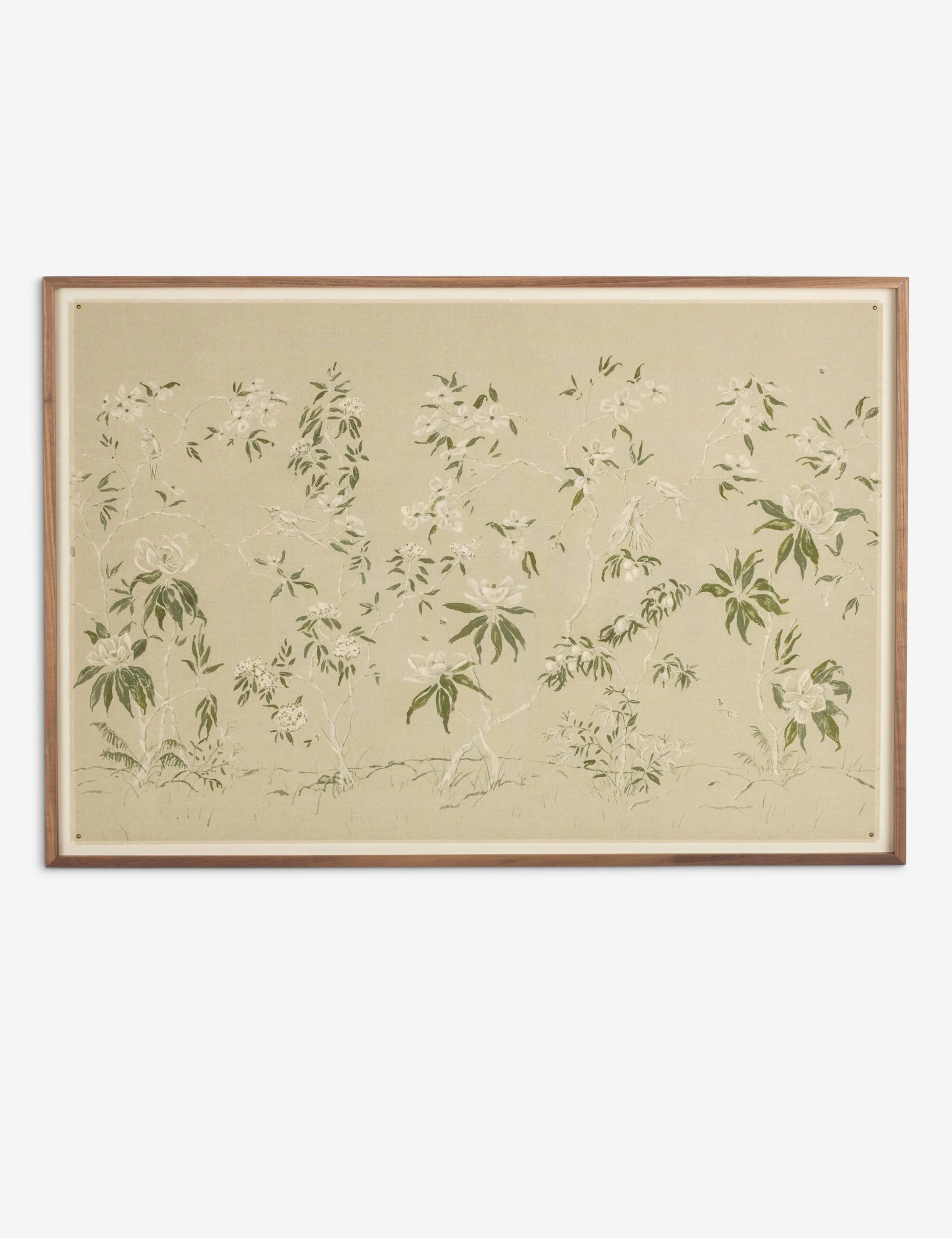 Linen Chinoiserie Wall Art by Laurel-Dawn Latshaw - Image 2