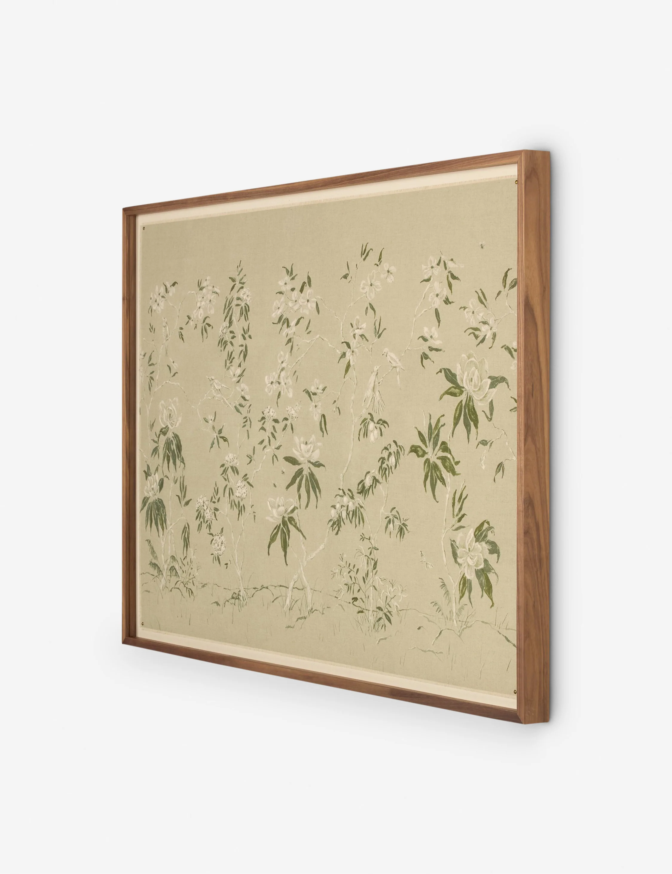 Linen Chinoiserie Wall Art by Laurel-Dawn Latshaw - Image 3