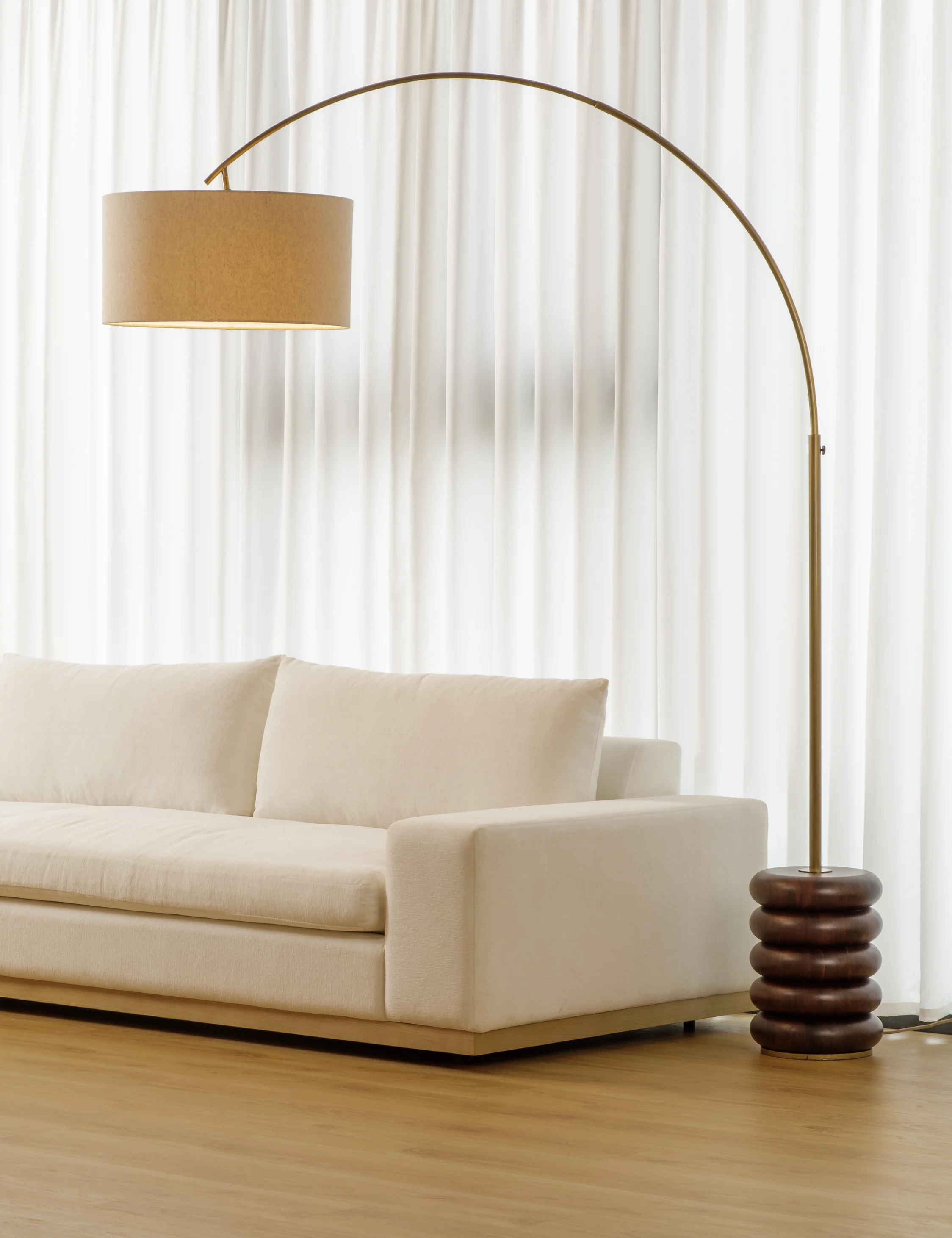 Linus Arc Floor Lamp - Image 10
