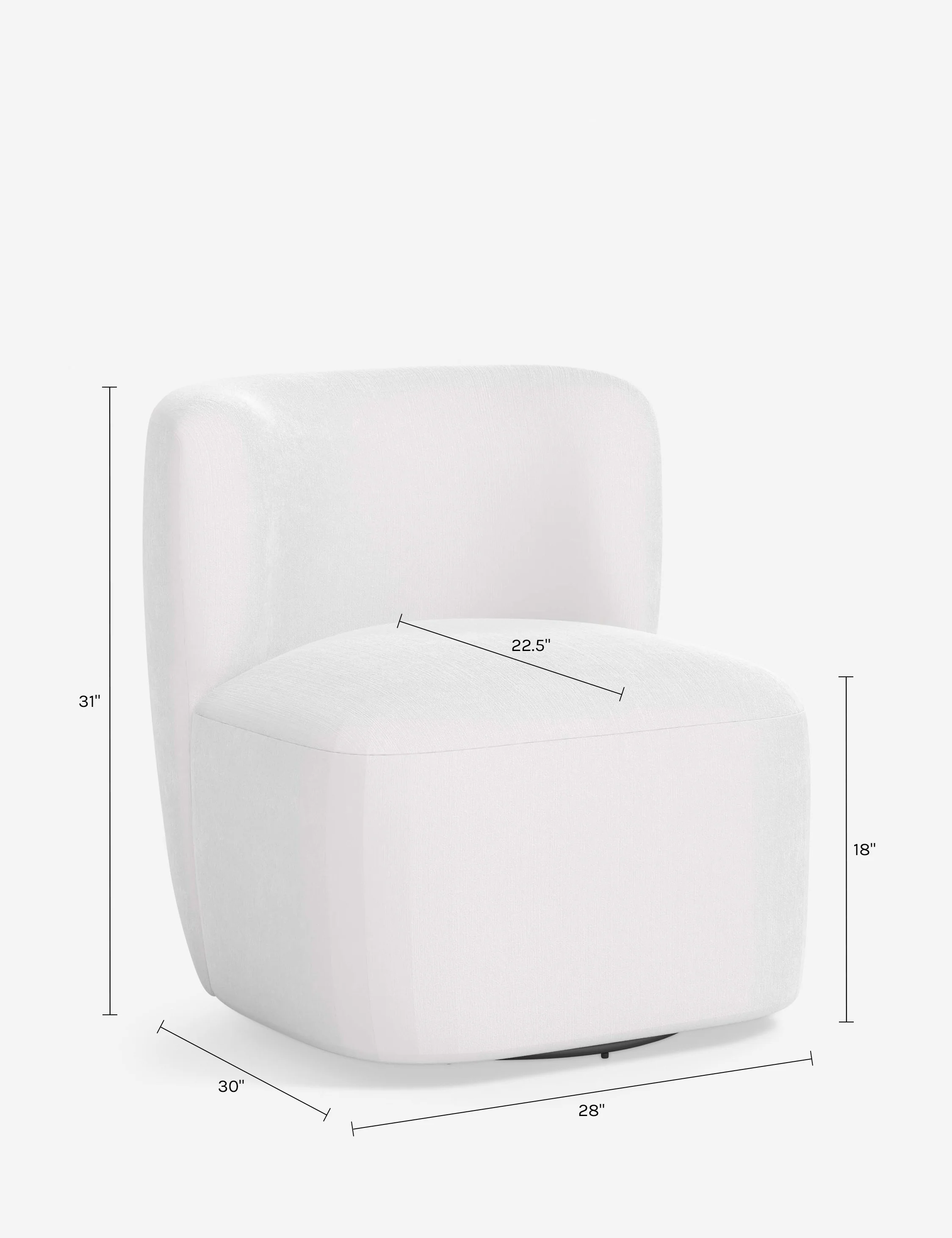 Lois Swivel Chair - Image 196