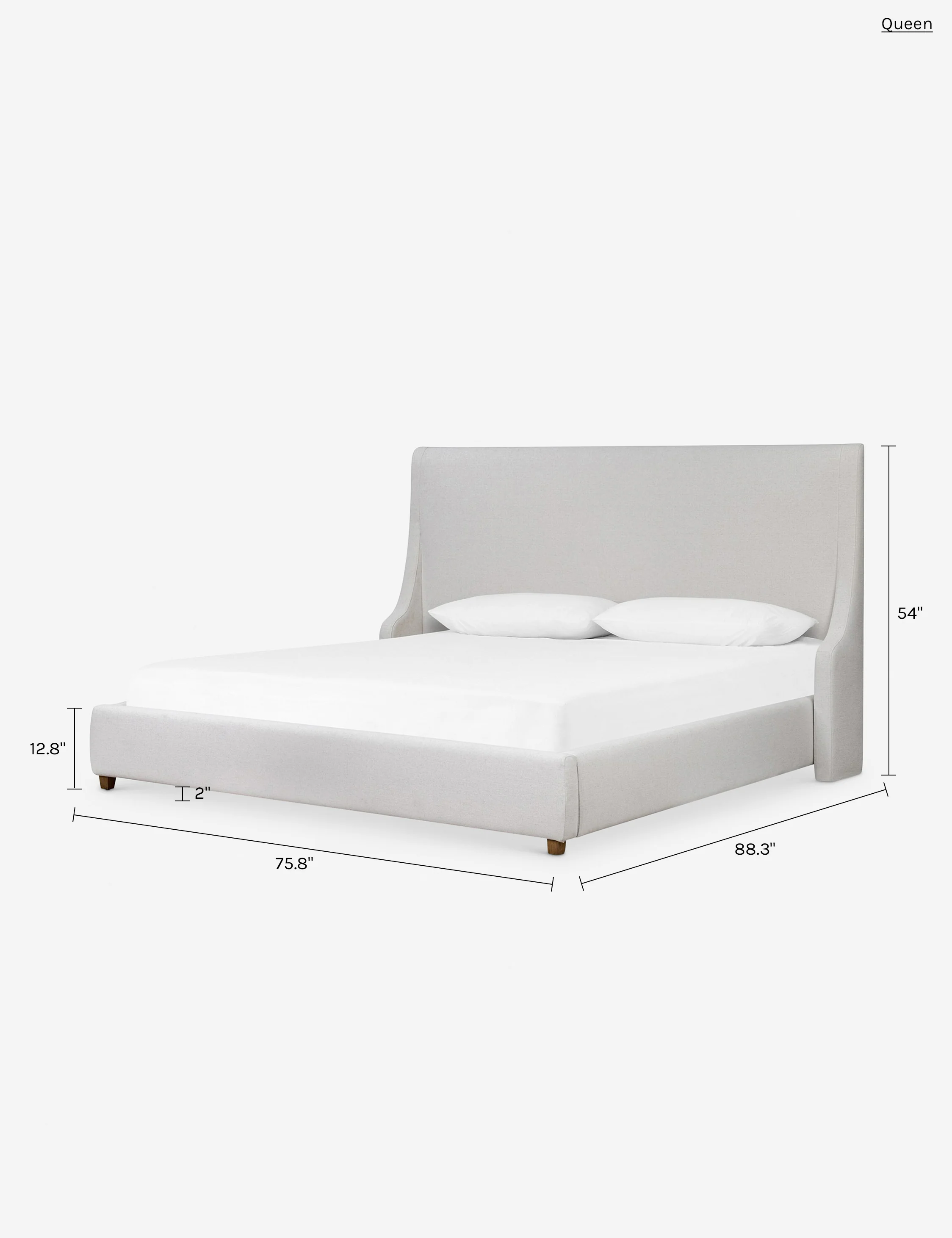 Lucine Platform Bed - Image 8
