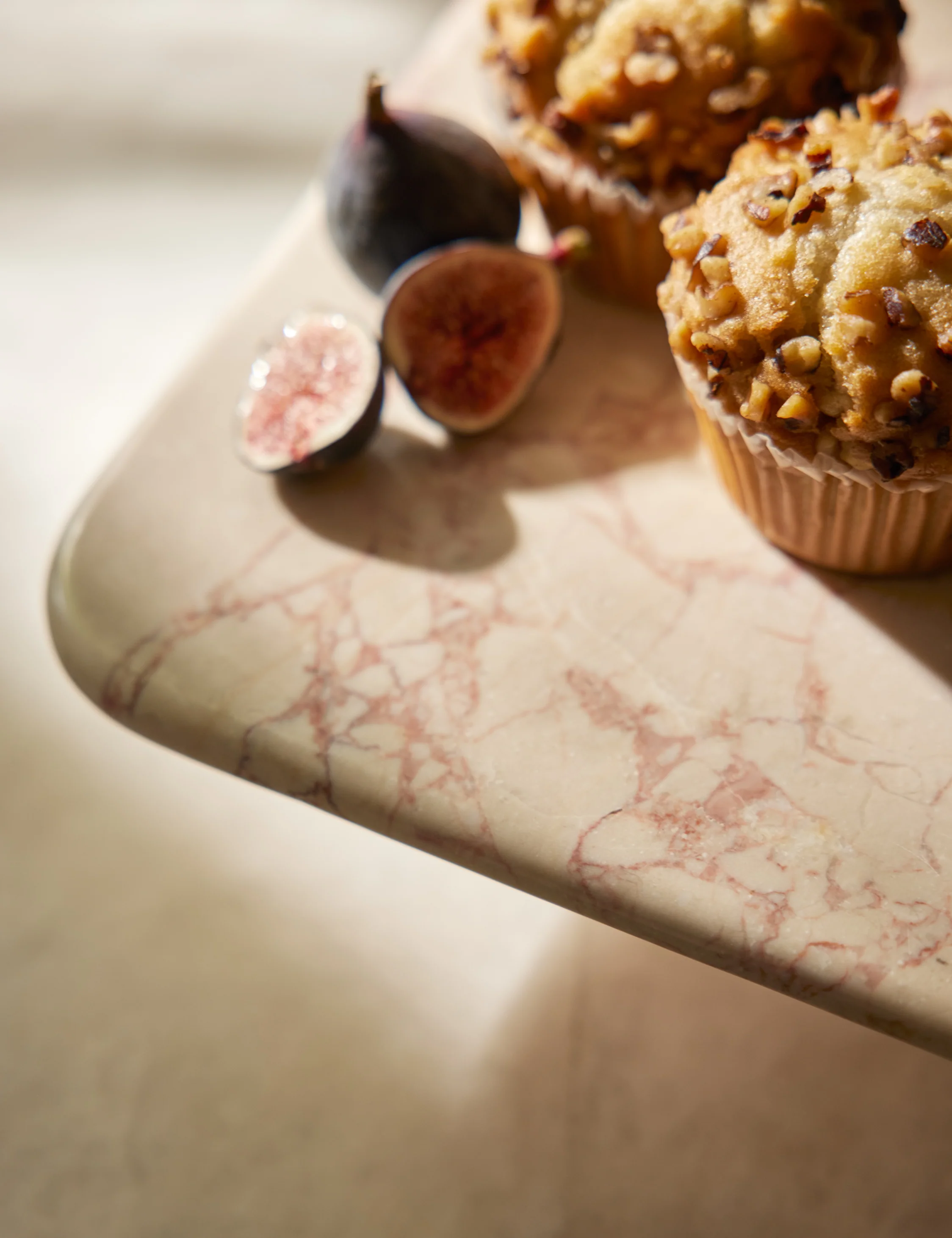 Lusine Square Marble Serving Stand - Image 3