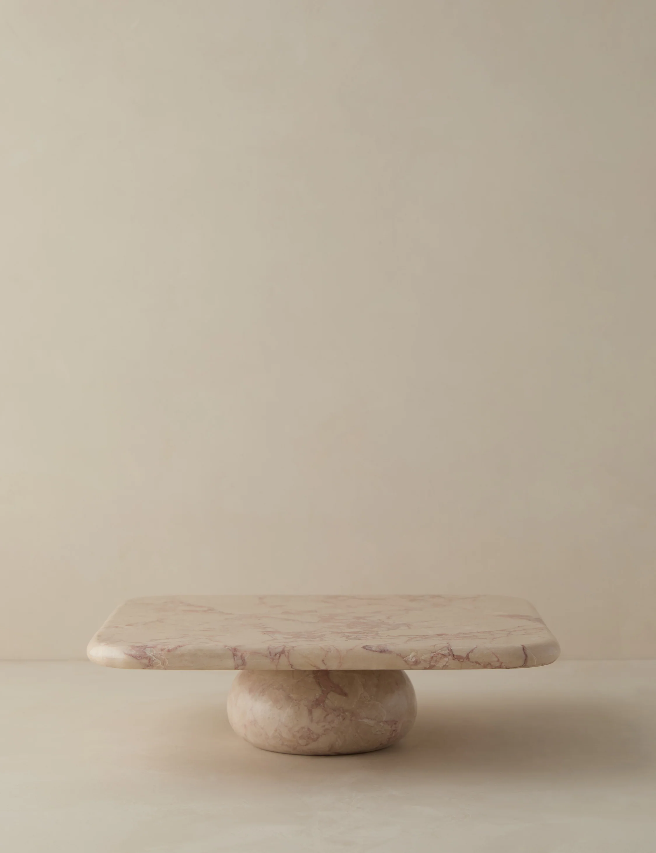 Lusine Square Marble Serving Stand - Image 4