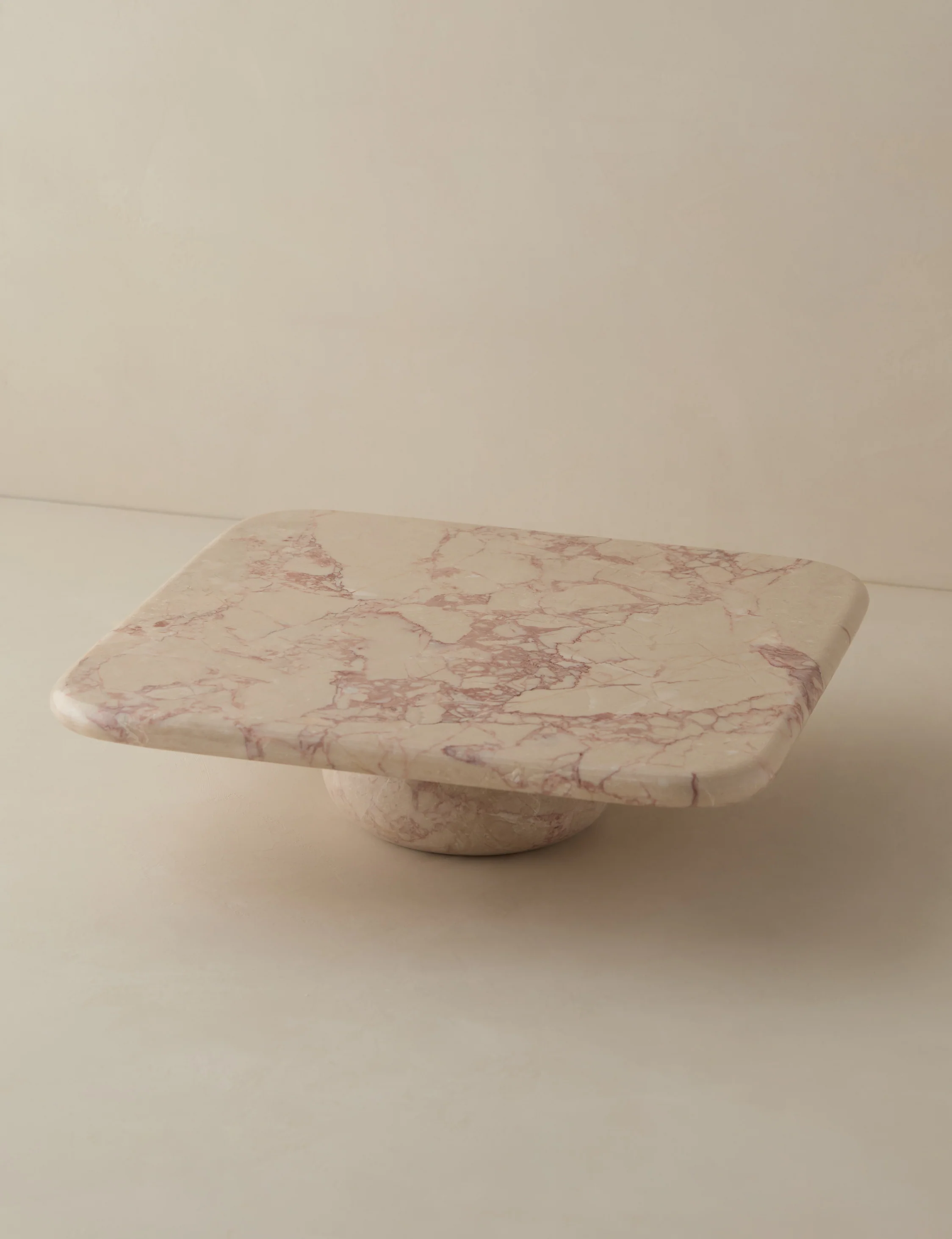Lusine Square Marble Serving Stand - Image 5