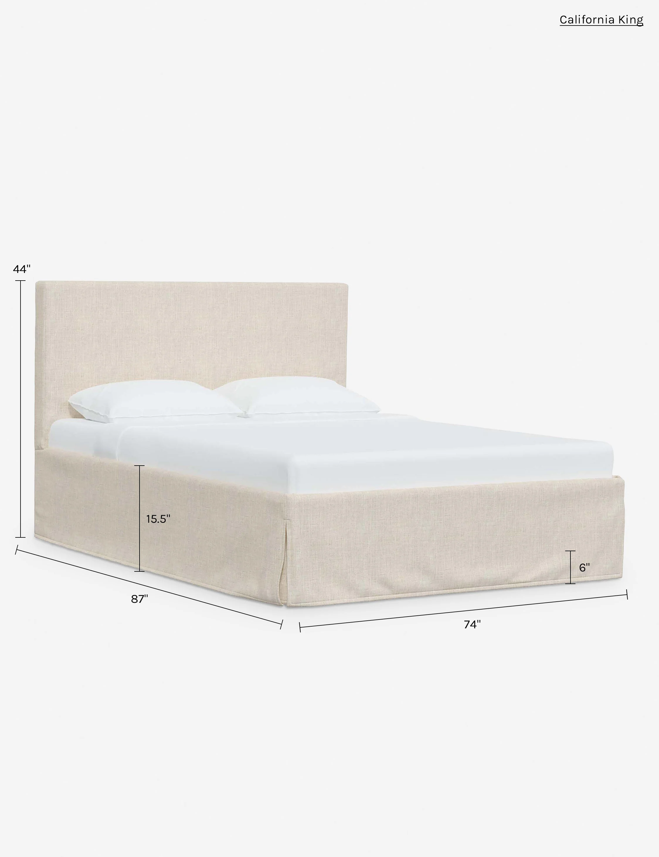 Maura Slipcover Bed - Image 102